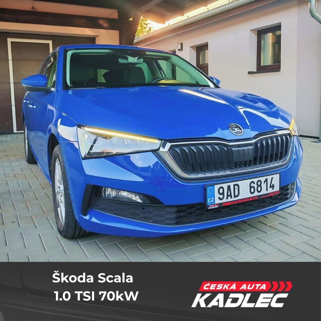 Škoda Scala, 1.0 TSI 70kW, Style, ČR původ
