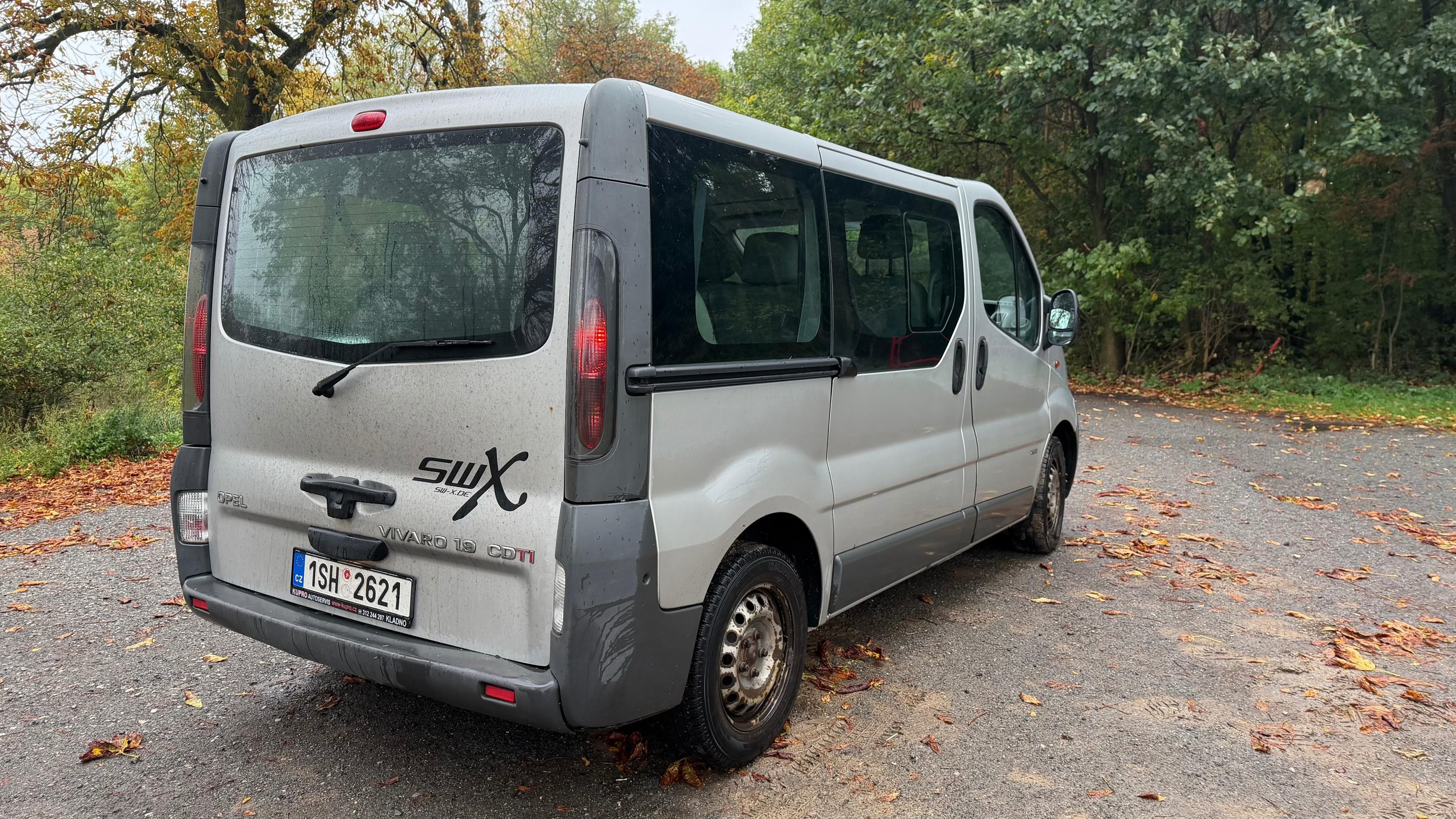 Opel Vivaro, 1.9 DTI, L1H1 2900, nová STK - fotka 4