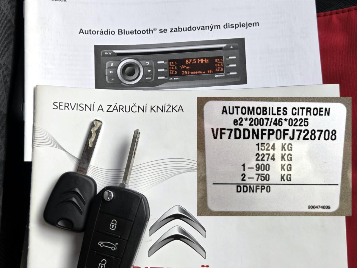 Citroën C-Elysée, 1,6 původ ČR, 1.maj SERV.KNIHA - fotka 5