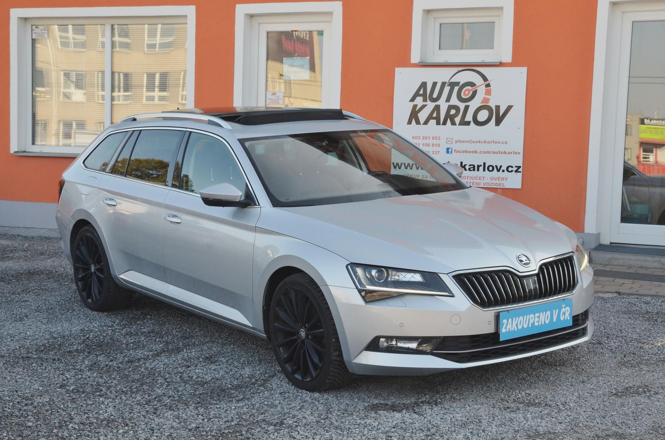 Škoda Superb, 1.8 TSi DSG STYLE / ČR / PANO