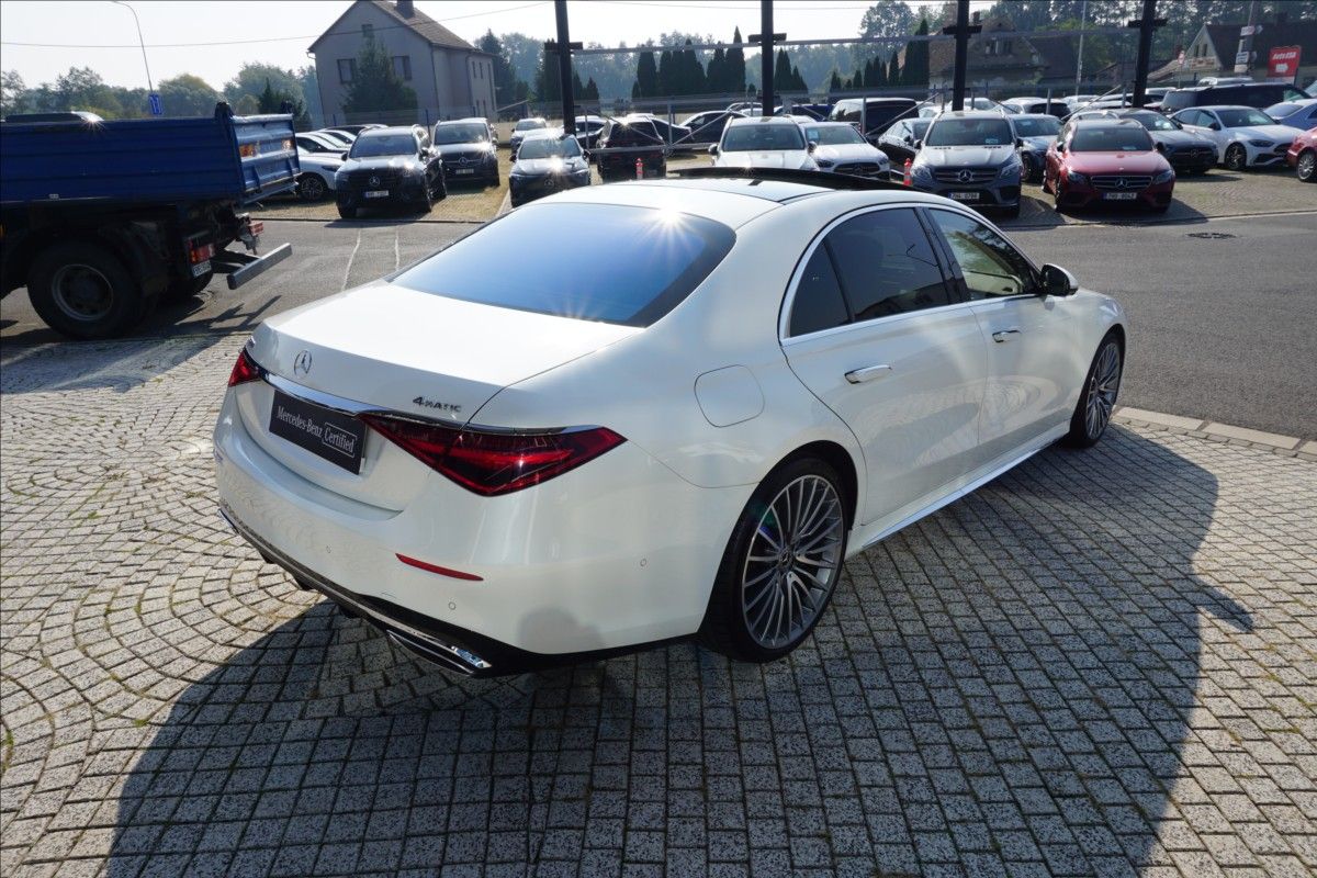 Mercedes-Benz Třídy S, 4,0 S 580 4M L 1.maj ČR - fotka 6