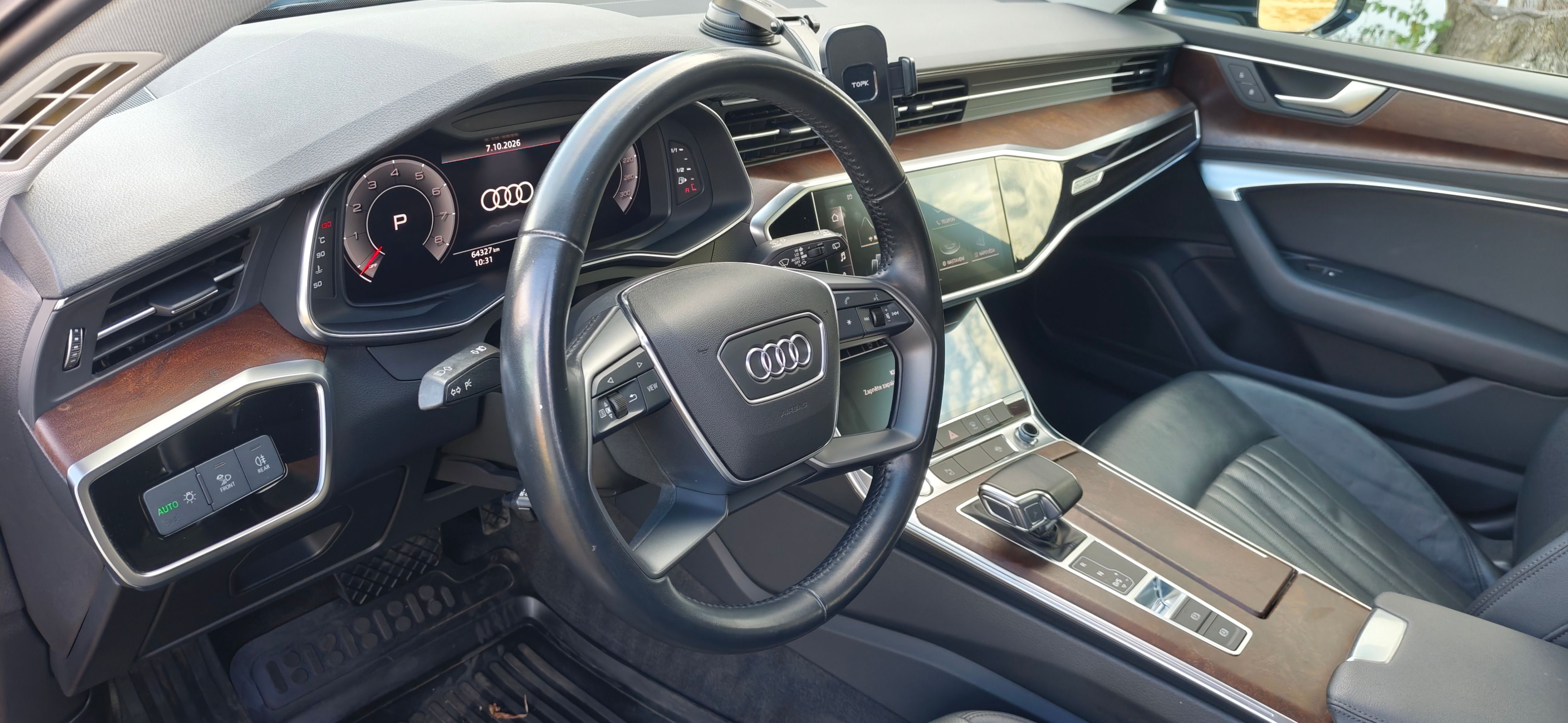 Audi A6 Avant, 55 TFSI  - TV, dřeběný interie - fotka 6