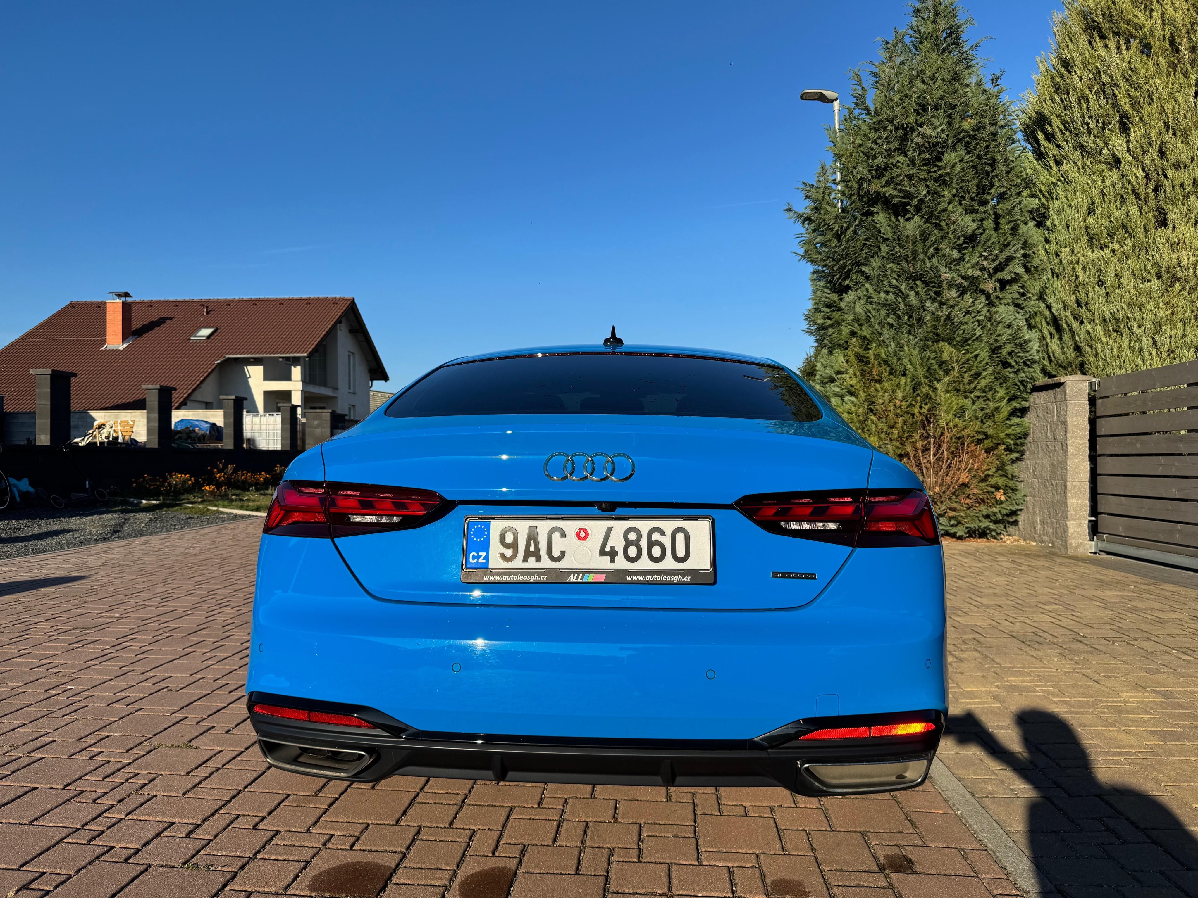 Audi A5, 40 TDI 4x4 S-line Servis DPH - fotka 4