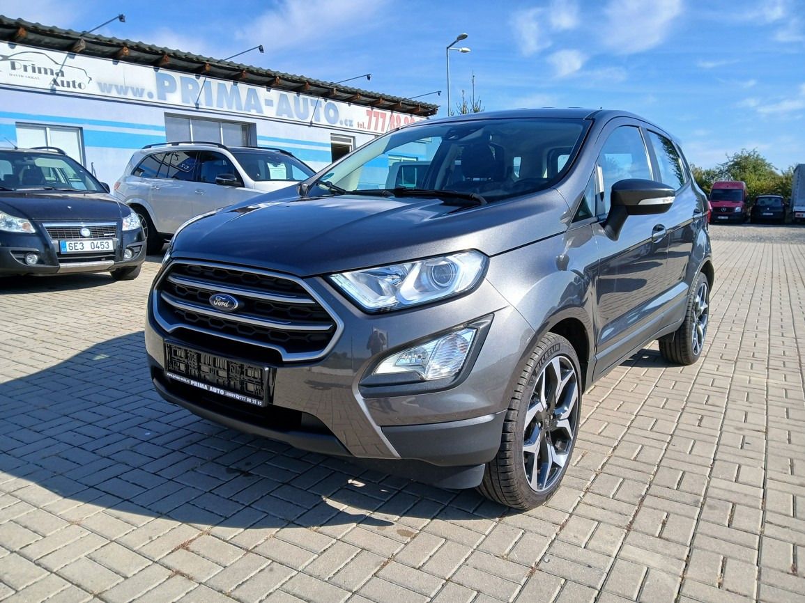 Ford Ecosport, 1,0 Servisní knížka