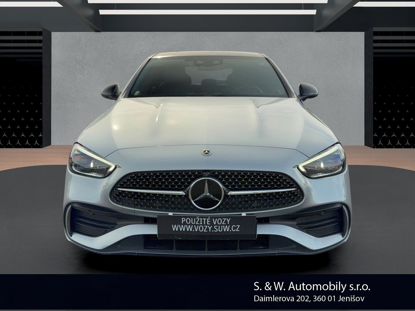 Mercedes-Benz Třídy C, 300e AMG, pano, head-up - fotka 2