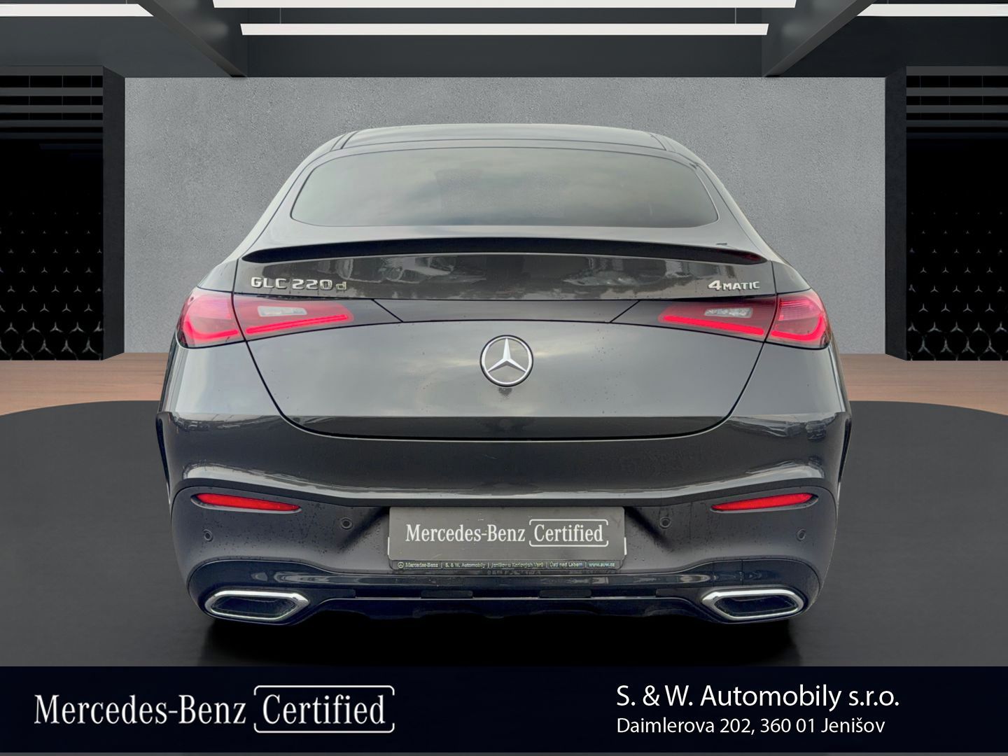 Mercedes-Benz GLC, GLC 220 d 4MATIC kupé - fotka 6