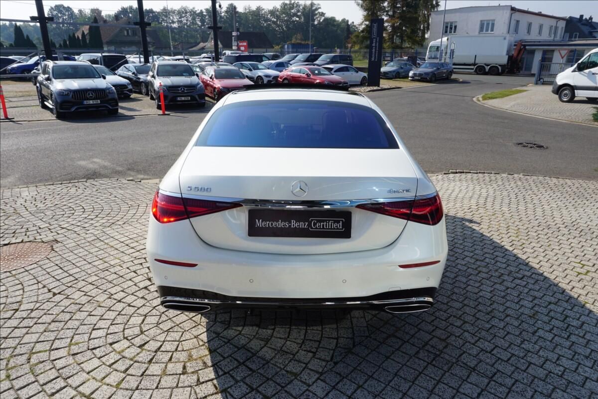 Mercedes-Benz Třídy S, 4,0 S 580 4M L 1.maj ČR - fotka 5