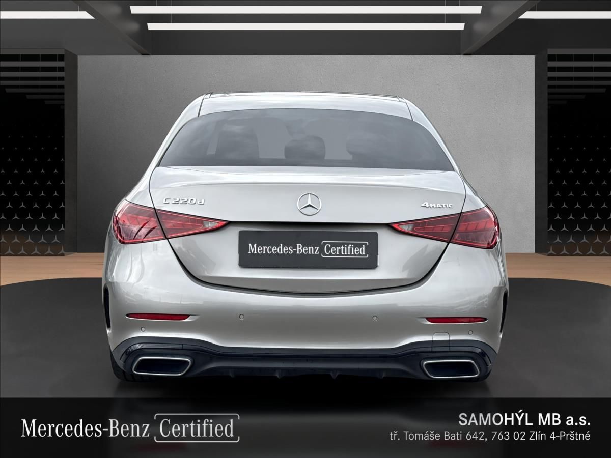 Mercedes-Benz Třídy C, 2,0 C 220d 4MATIC AMG linie - fotka 4