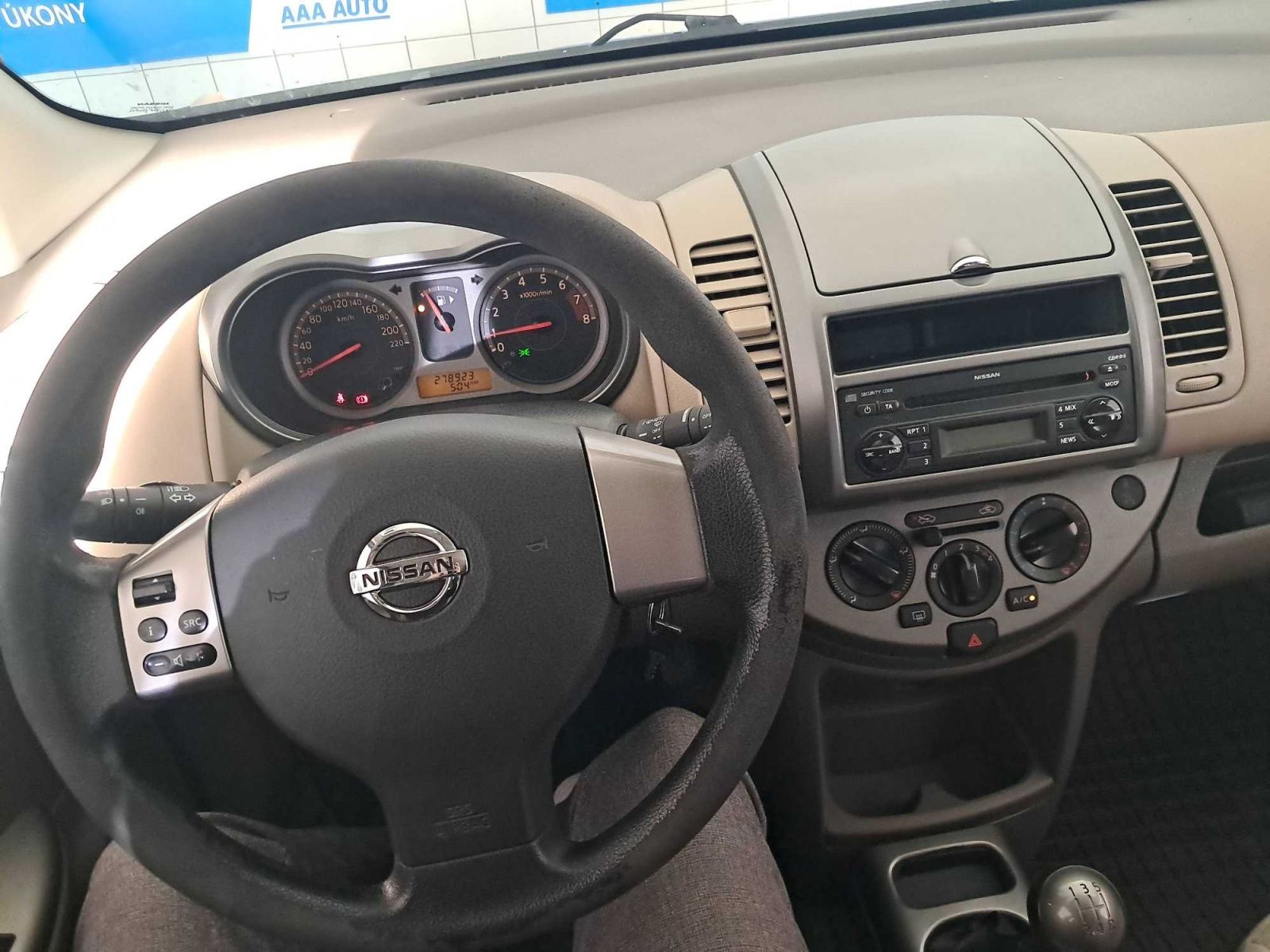 Nissan Note, 1.4, Serv.kniha, Tažné - fotka 3