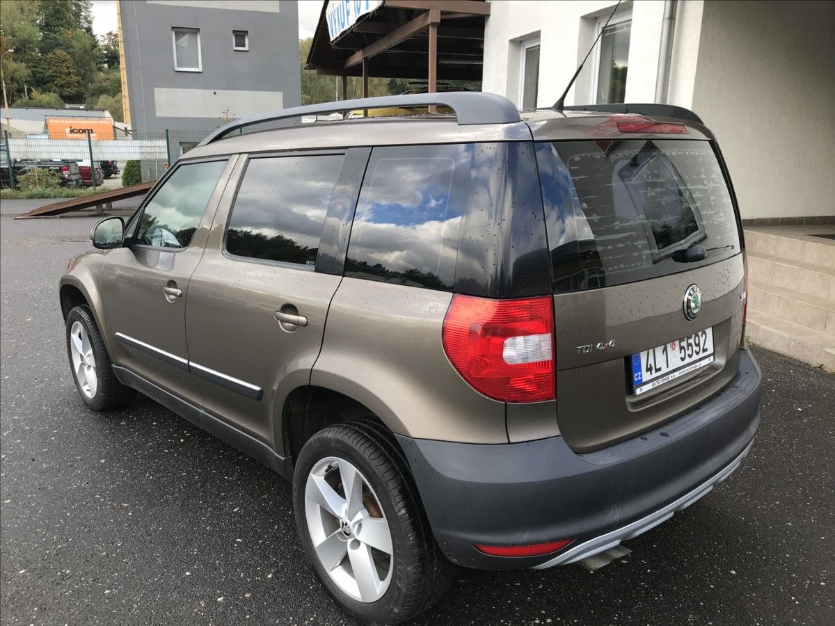 Škoda Yeti, 2,0 TDi 4x4 81kW - fotka 6