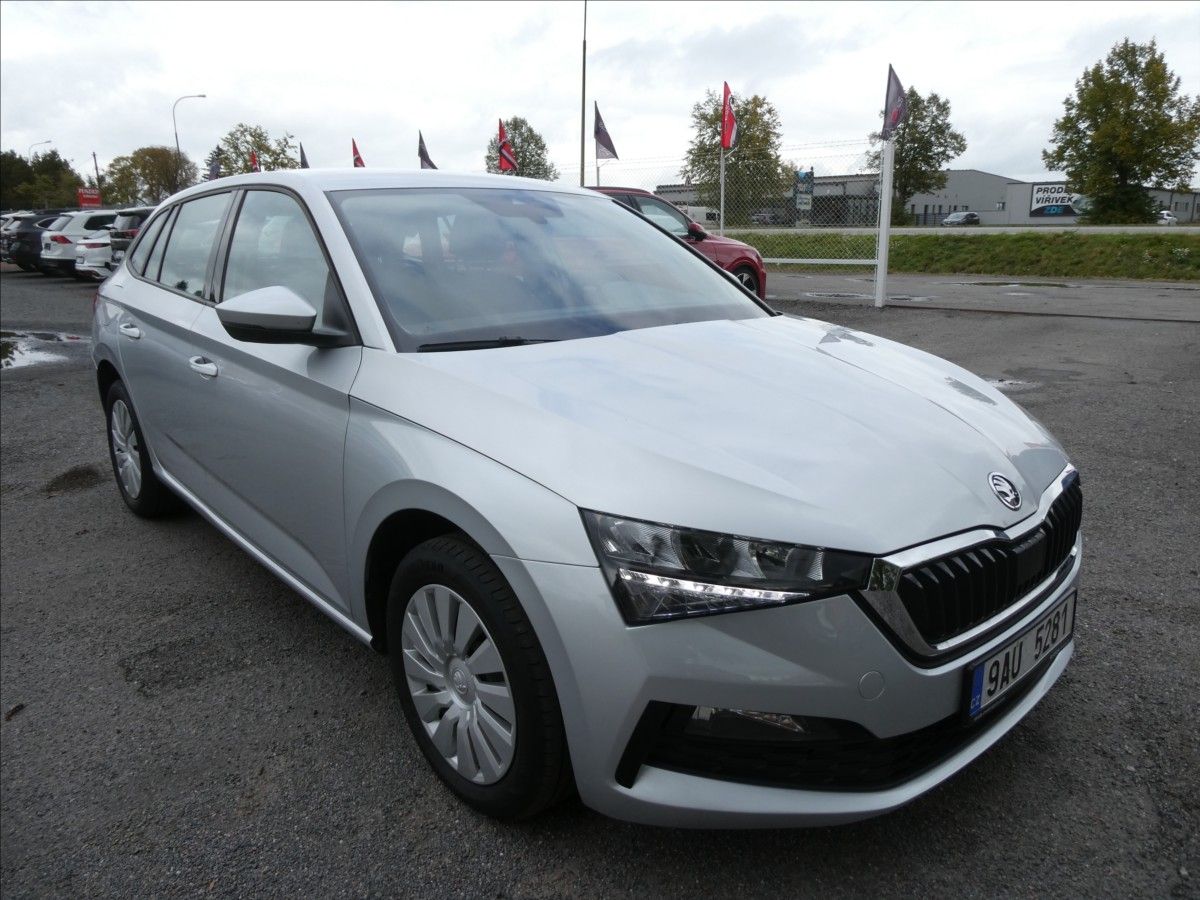 Škoda Scala, 1,0 TSi 70kW ČR, DPH, klima