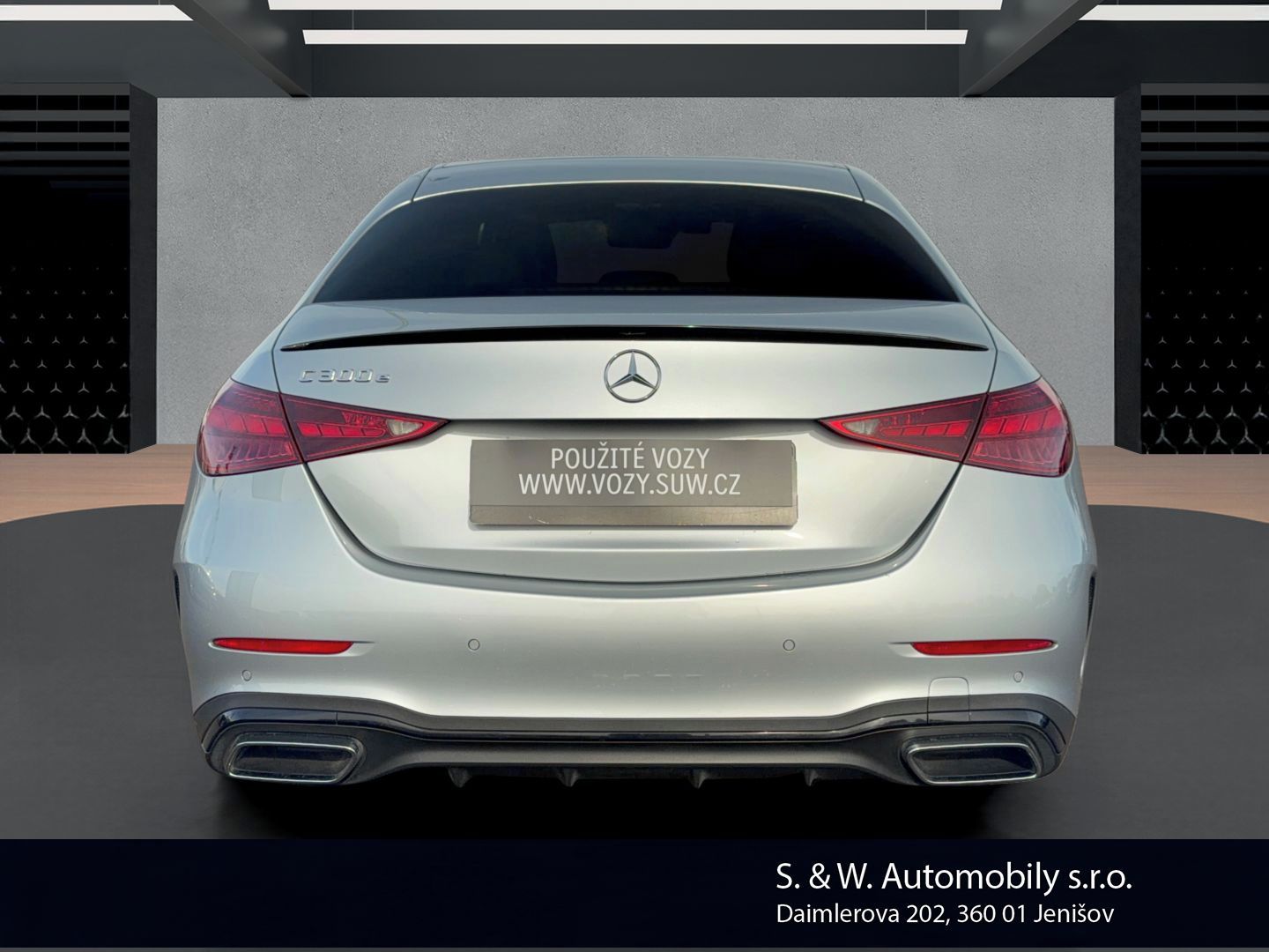 Mercedes-Benz Třídy C, 300e AMG, pano, head-up - fotka 6