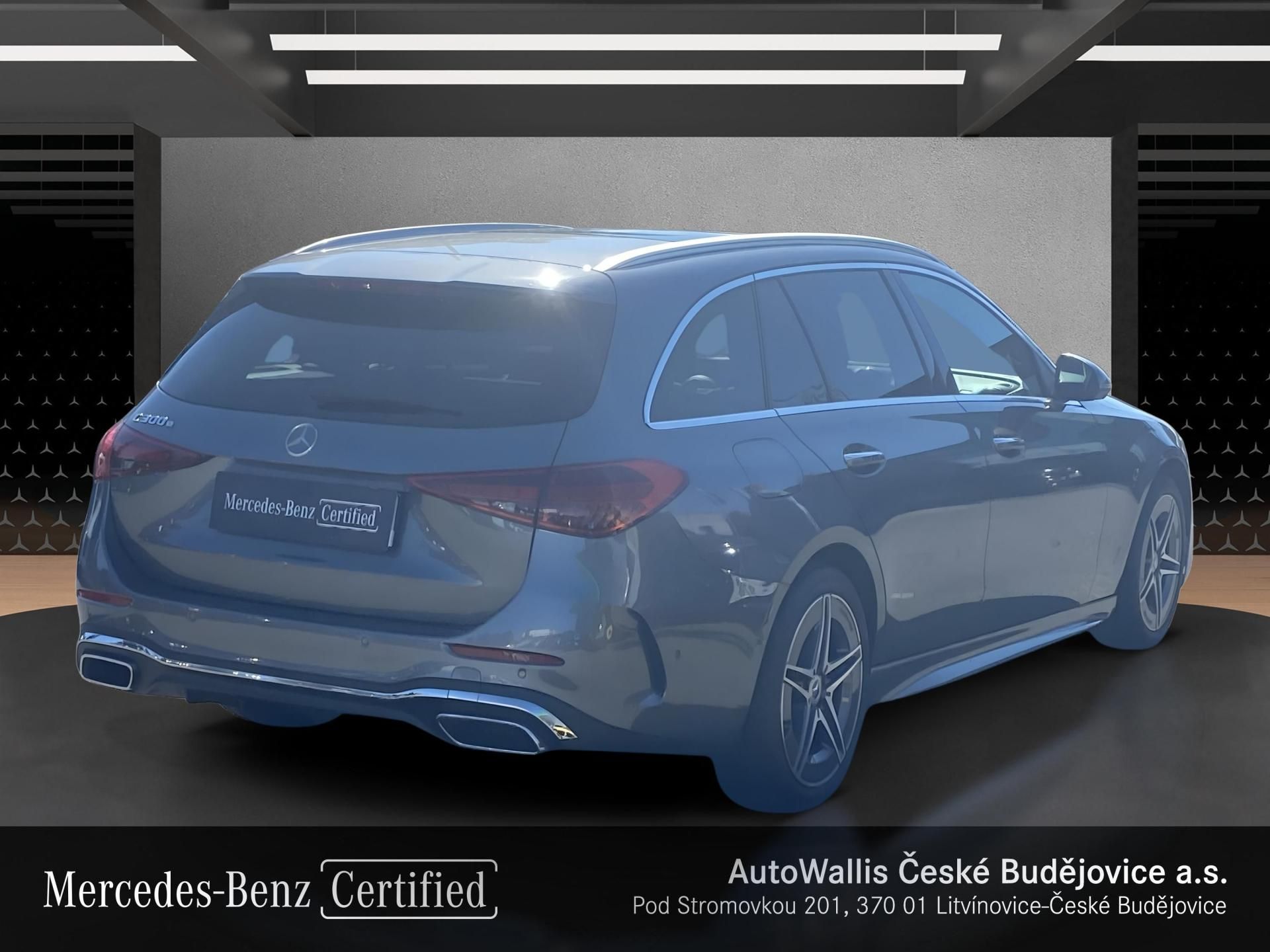 Mercedes-Benz Třídy C, Mercedes-Benz C 300 e T AMG - fotka 5