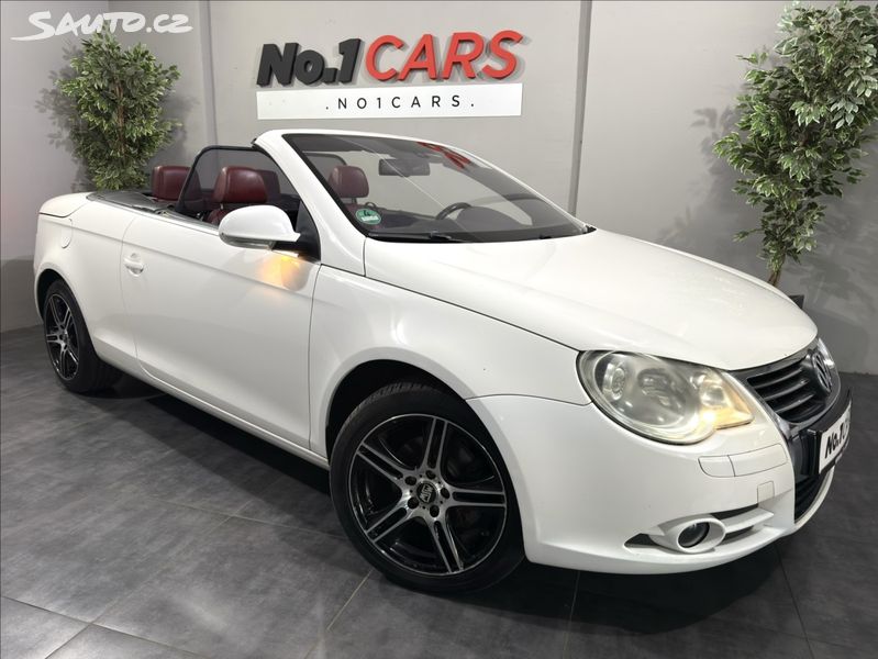 Volkswagen Eos, 2,0 FSI ČERVENÁ KŮŽE BI-XEN