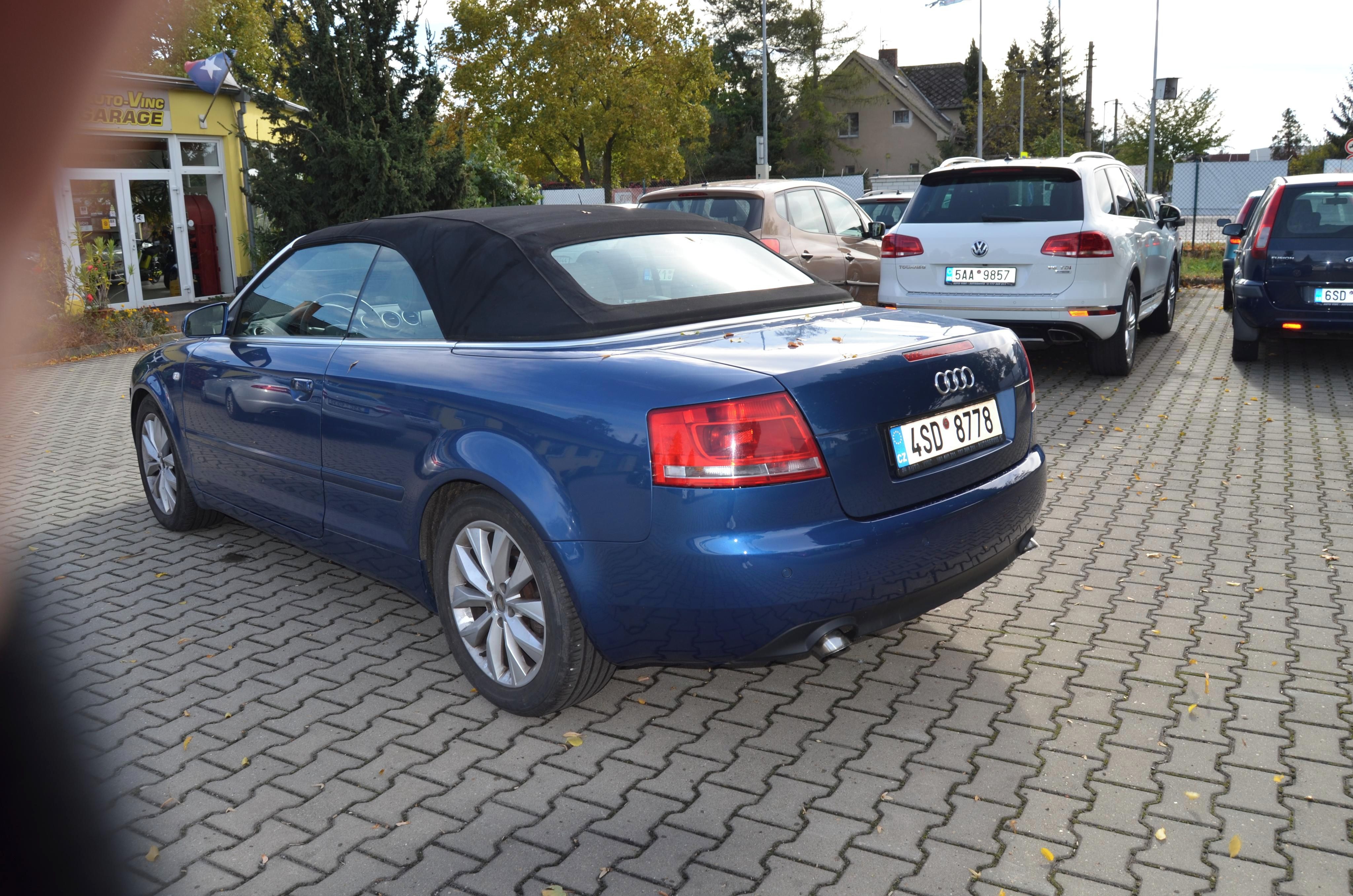 Audi A4, AUDI A4 CABRIOLET - fotka 3