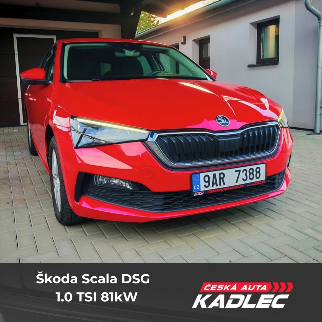 Škoda Scala, 1.0 TSI 81kW, DSG, Style, ČR