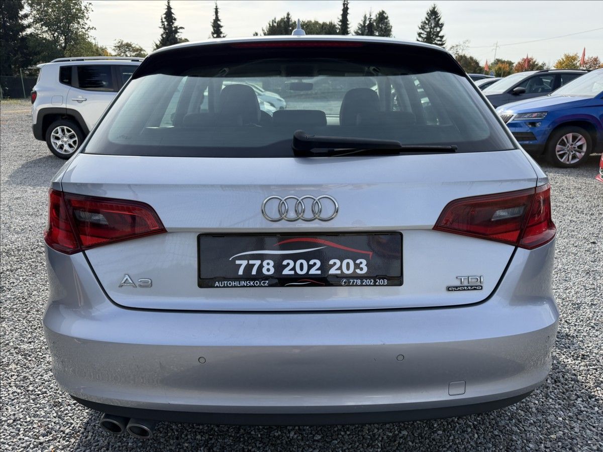 Audi A3, 2,0   A3 Sportback 110 KW QUAT - fotka 6