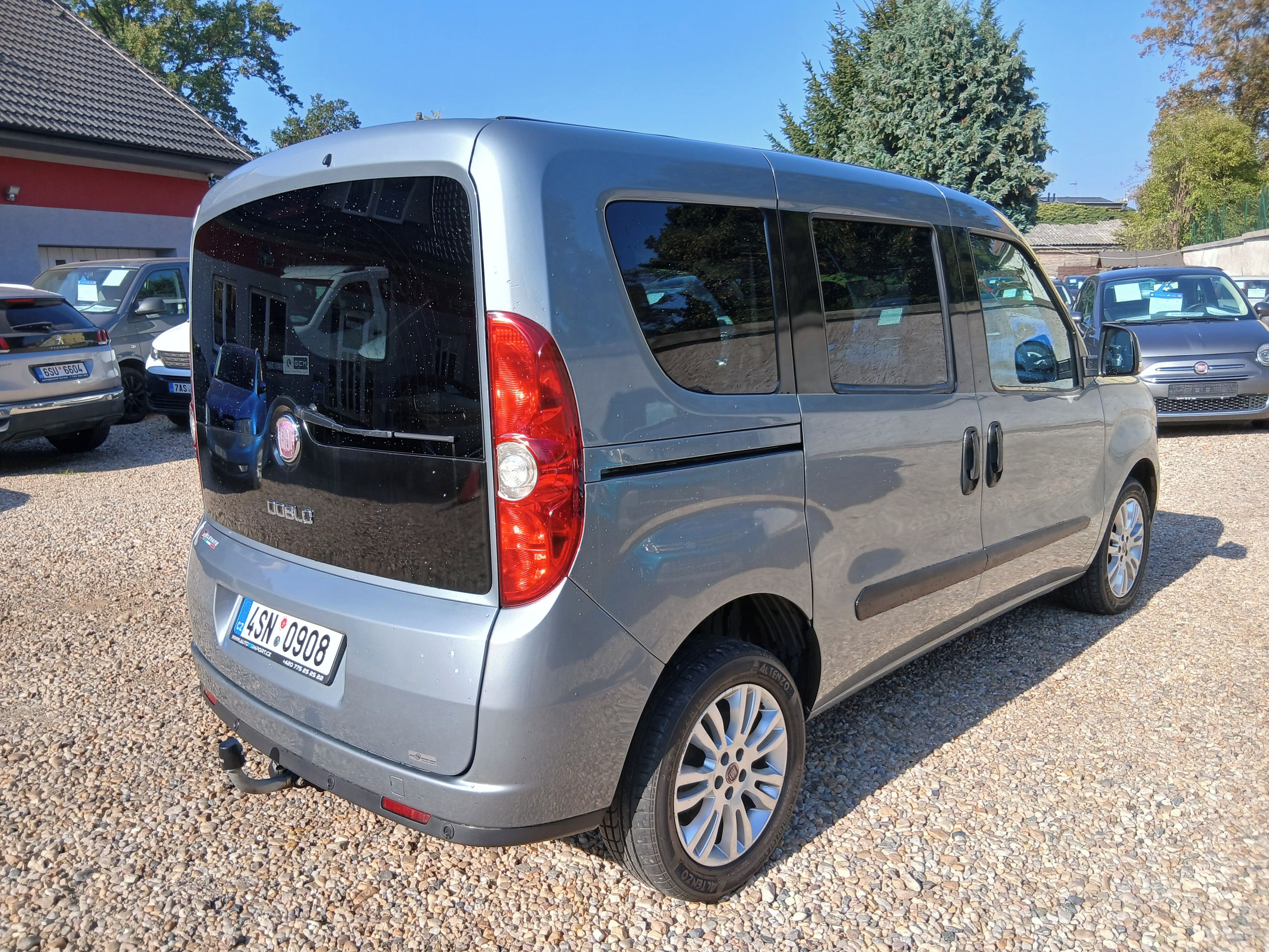 Fiat Dobló, 1.6MJTd 66KW  Automat,Tažné,Zi - fotka 5