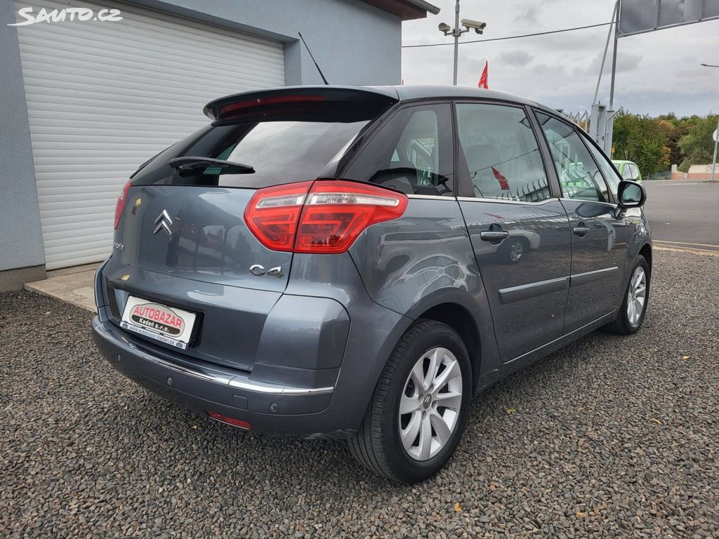 Citroën C4 Picasso, 1,6 HDi,1.MAJ,ČR,SERVISKA