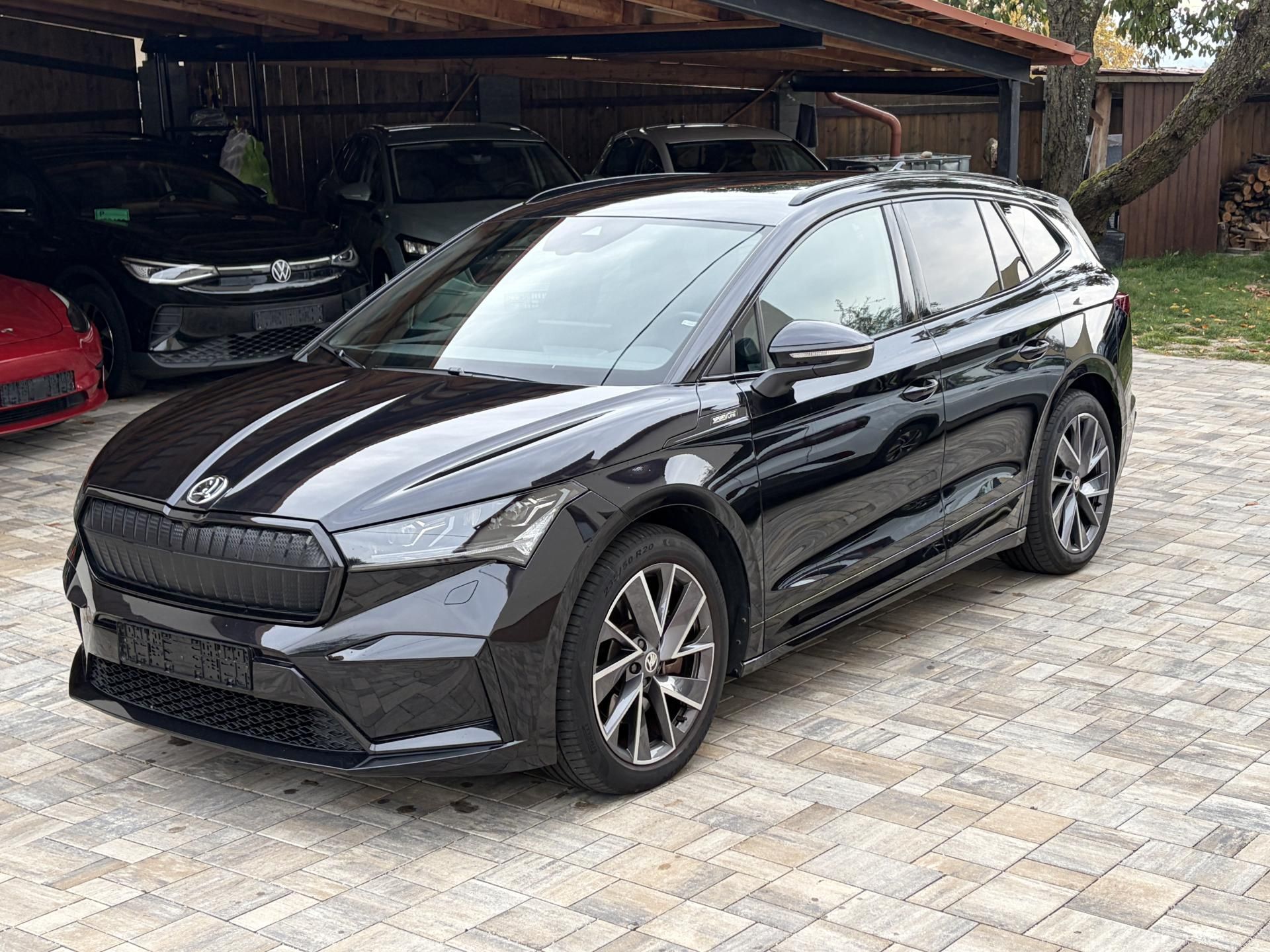 Škoda Enyaq, Sportline, Matrix, TČ,el. kufr