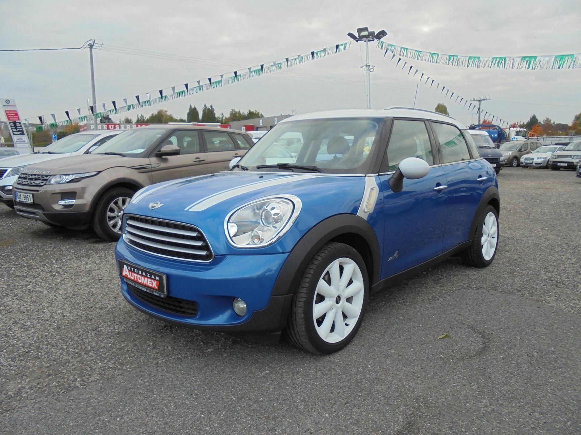 Mini Countryman, 1.6 D- 4x4- KLIMA- KŮŽE- ALU - fotka 3