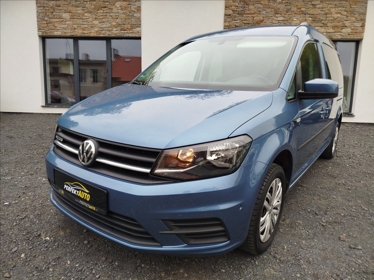 Volkswagen Caddy, 1,4 TGi, 1.MAJITEL,MAXI,7-MÍST