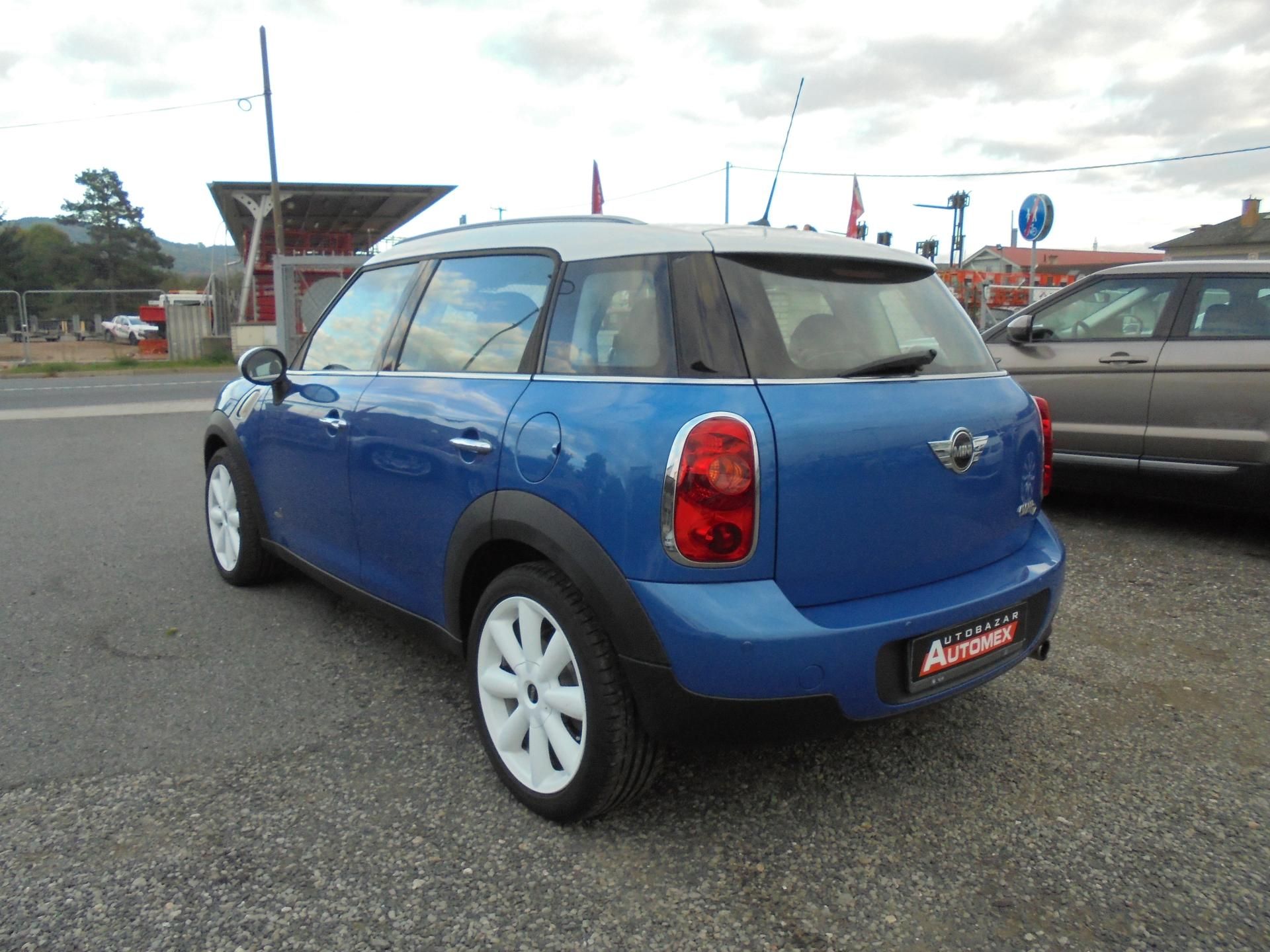 Mini Countryman, 1.6 D- 4x4- KLIMA- KŮŽE- ALU - fotka 5