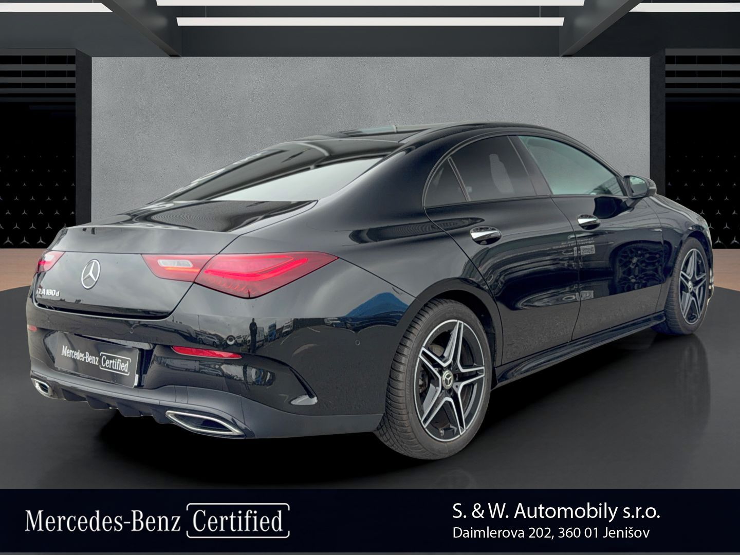 Mercedes-Benz CLA, 180 d AMG - fotka 5