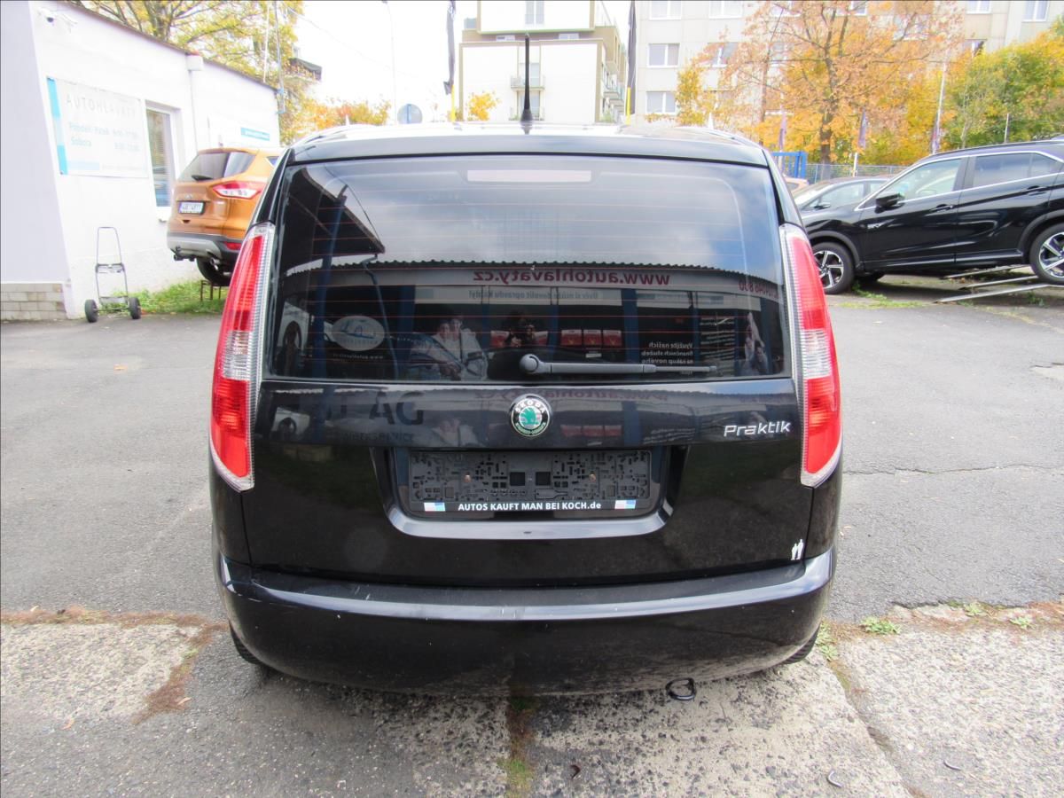 Škoda Roomster, 1,6 TDI 66kW Praktik 2místa - fotka 5