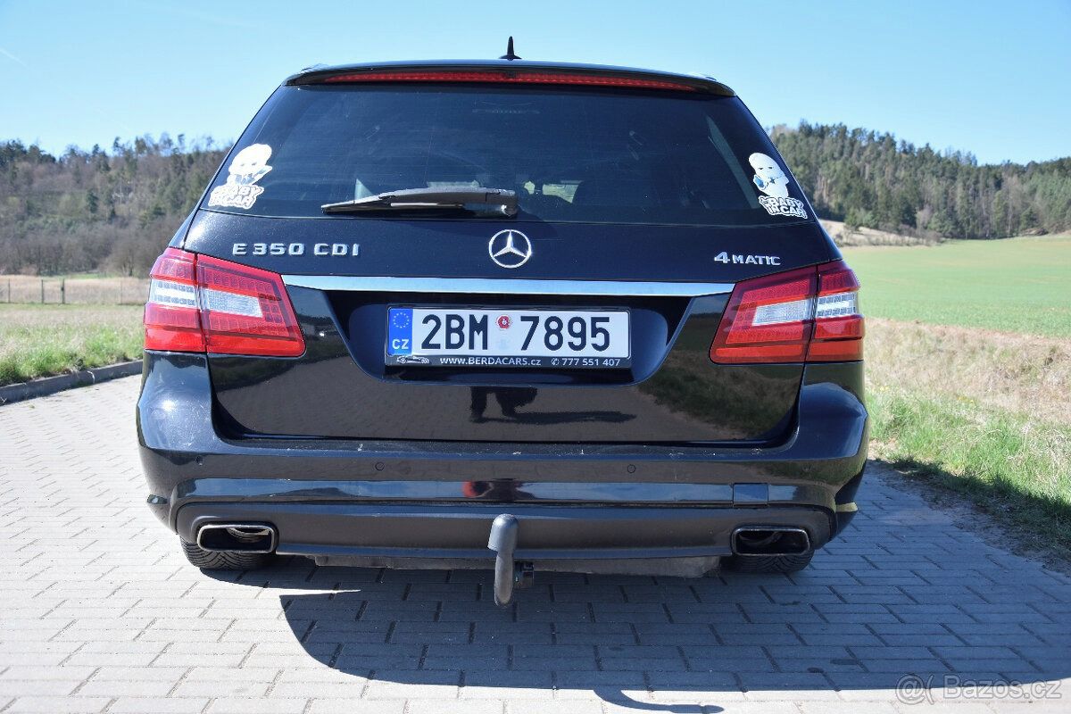 Mercedes-Benz Třídy E, Mercedes Benz E350 V6, + TZ - fotka 4