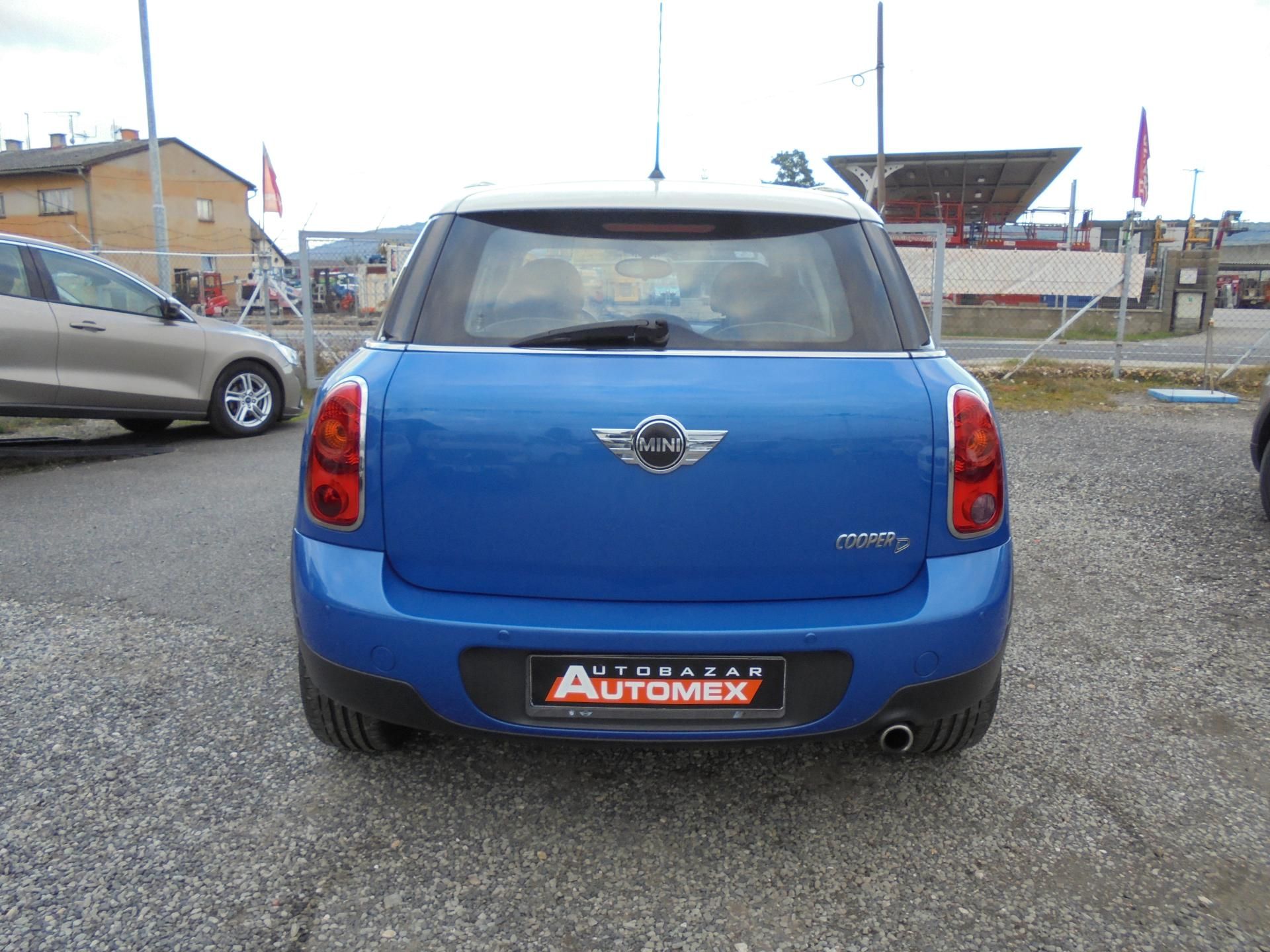 Mini Countryman, 1.6 D- 4x4- KLIMA- KŮŽE- ALU - fotka 6