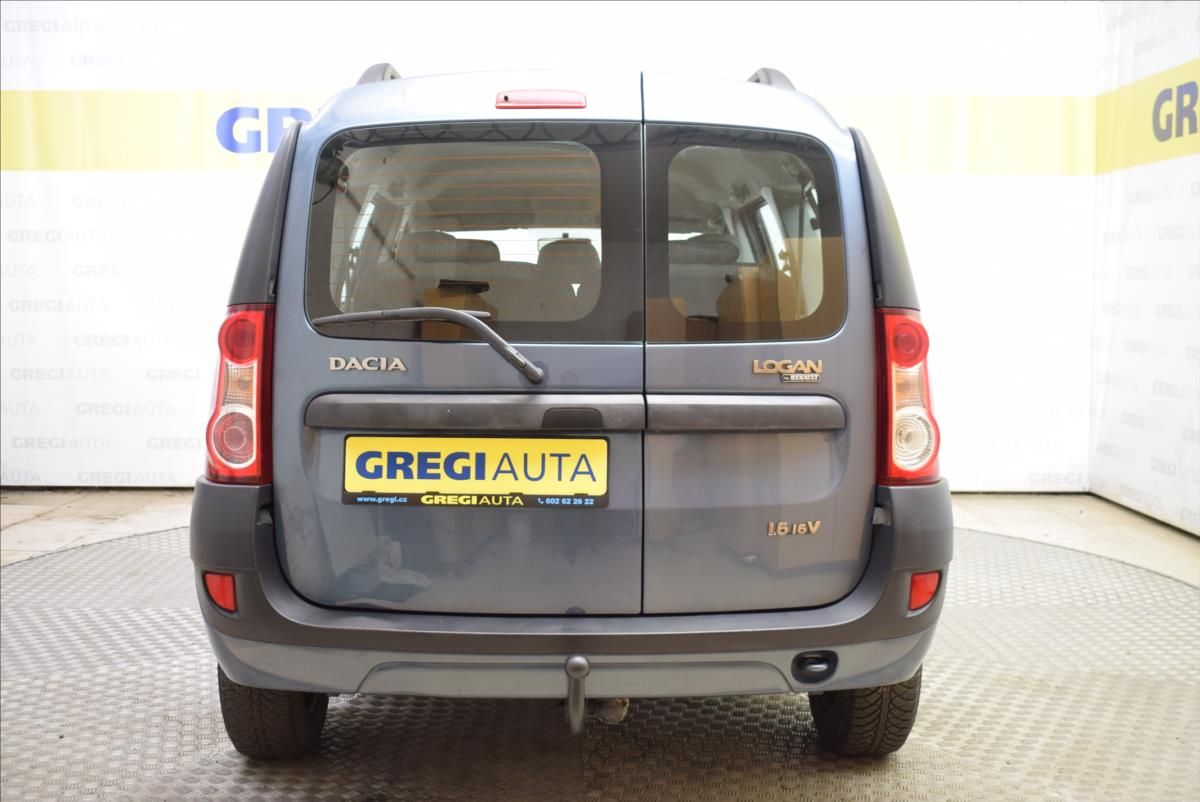 Dacia Logan, 1,6 i PO STK,7 MÍST,KLIMA - fotka 4