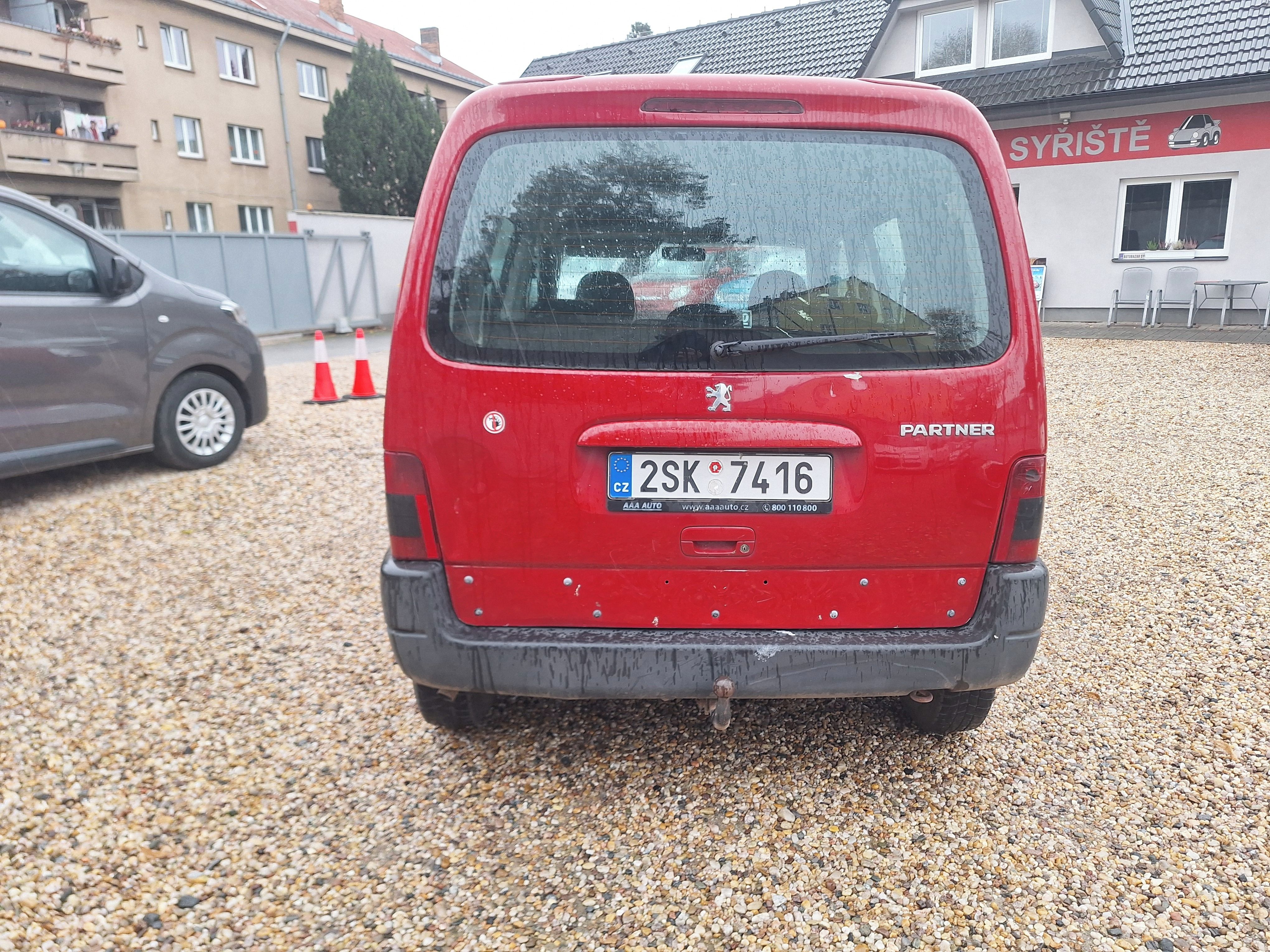 Peugeot Partner, 1.4i 55 KW 5 Míst ,Tažné zař. - fotka 6