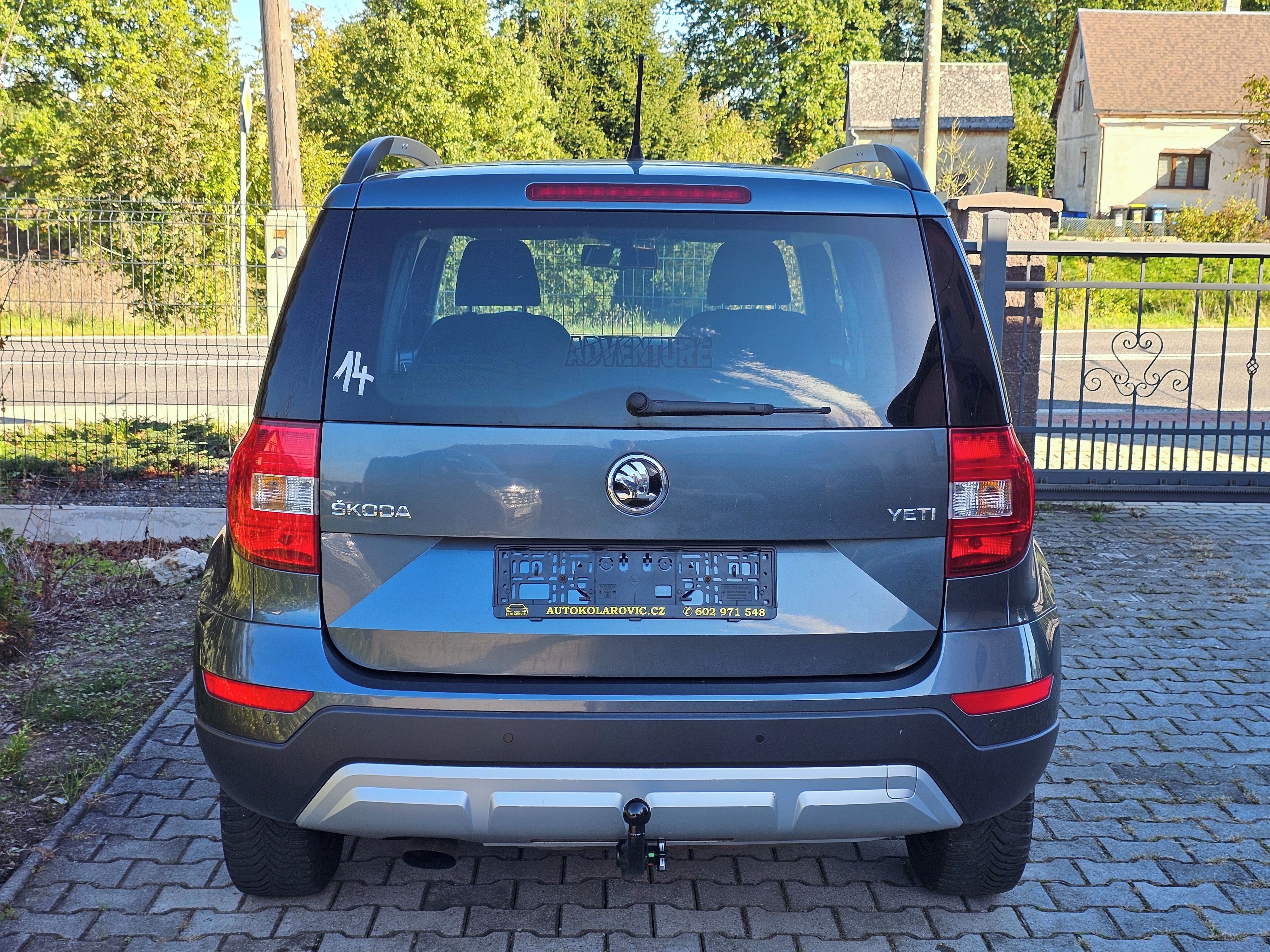 Škoda Yeti, 1.2 TSi Adventure Xenon Tažné - fotka 6