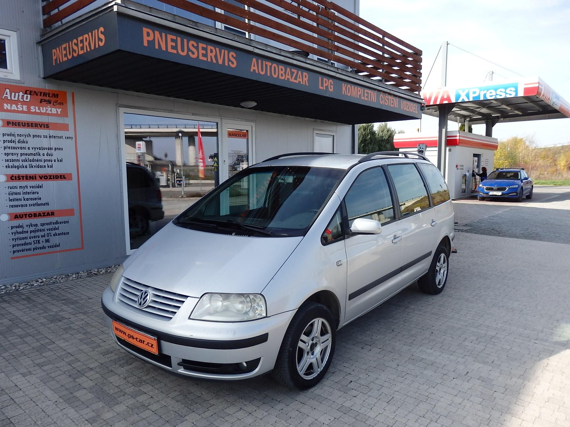 Volkswagen Sharan, 1.9 TDI 85 KW KLIMA, ZÁVĚS