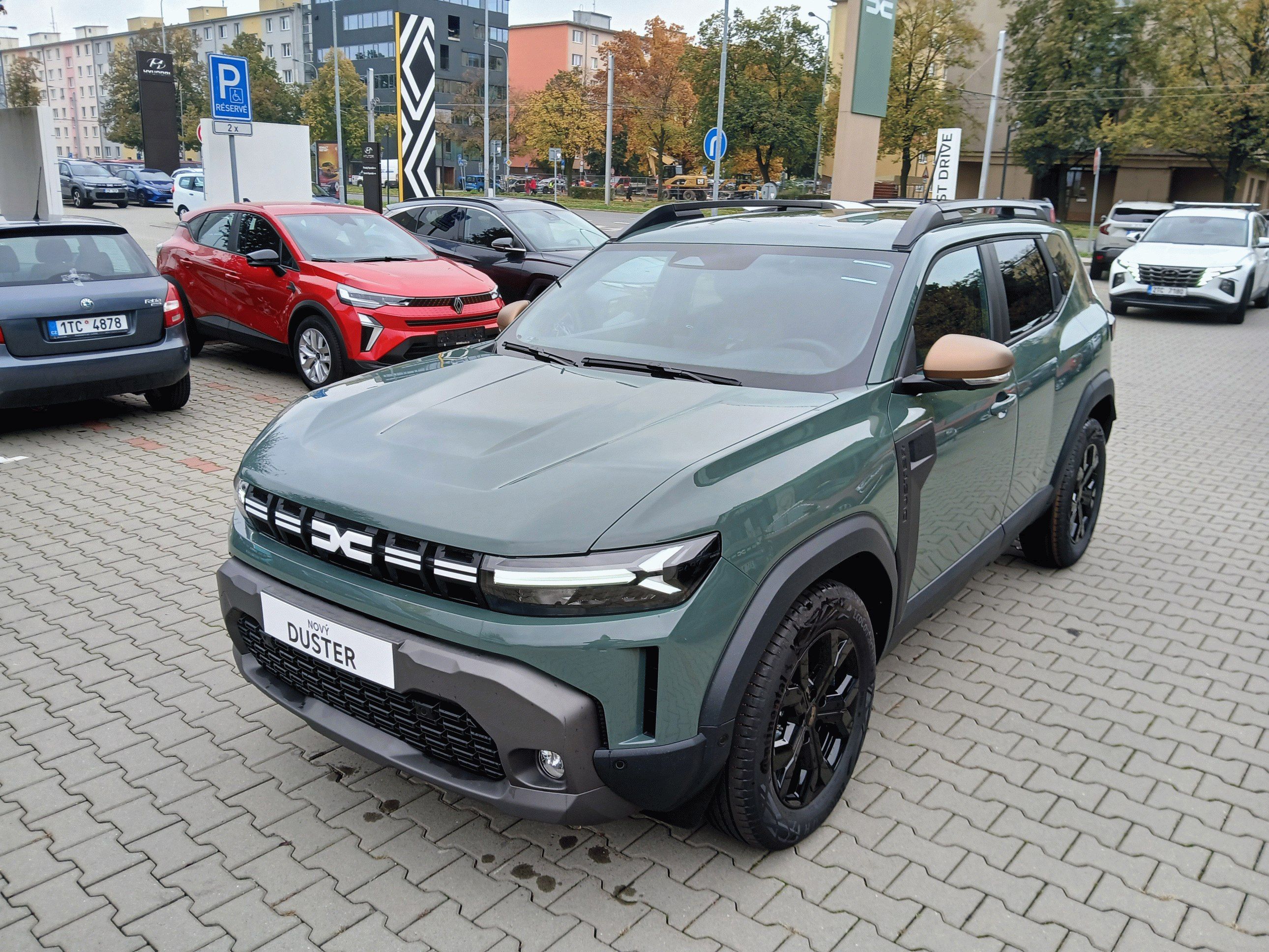 Dacia Duster, extreme Eco-G 120 auto pobočka