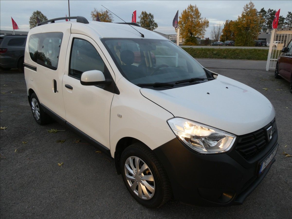Dacia Dokker, 1,6 SCe 75kW klima, ČR, závěs