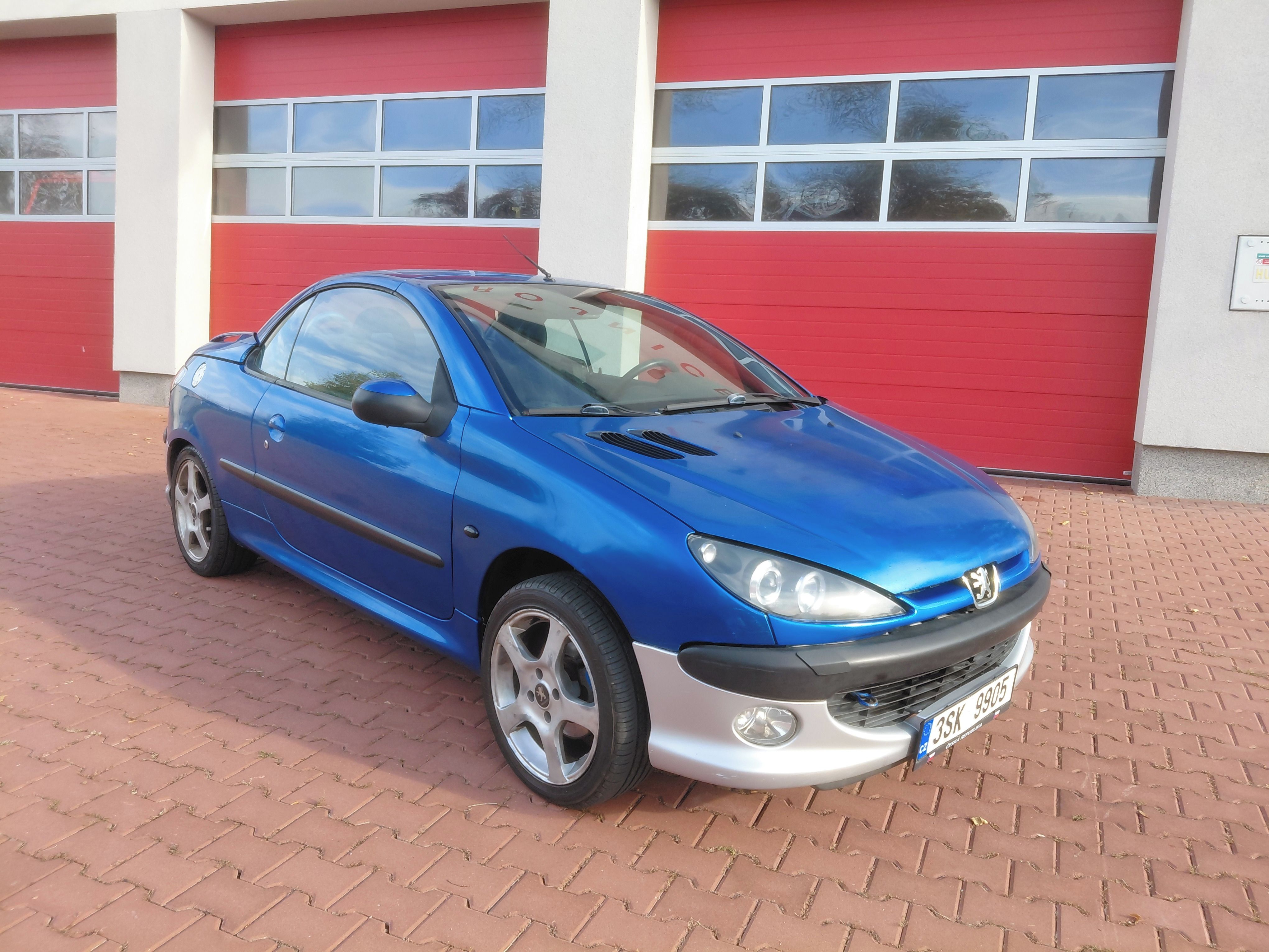 Peugeot 206, CC Kabriolet 1.6i Euro 3