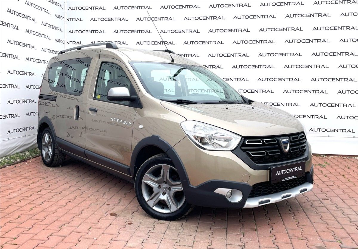 Dacia Dokker, 1,6 i,75kW,serv.kn.,1.maj.,ČR