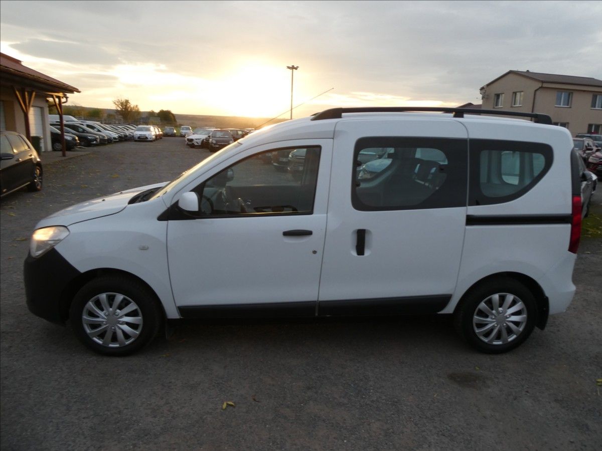 Dacia Dokker, 1,6 SCe 75kW klima, ČR, závěs - fotka 6