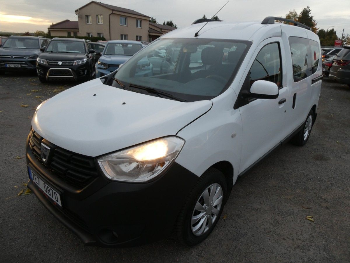 Dacia Dokker, 1,6 SCe 75kW klima, ČR, závěs - fotka 5