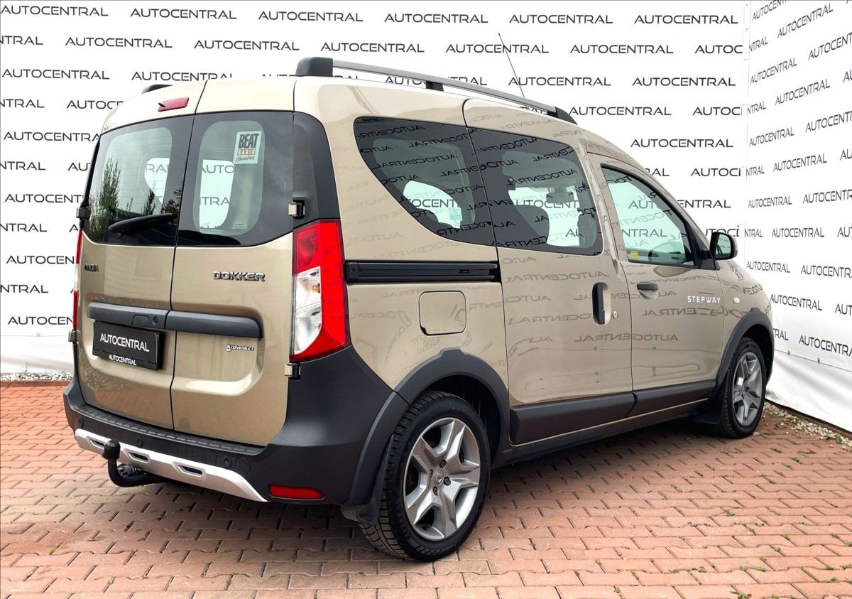Dacia Dokker, 1,6 i,75kW,serv.kn.,1.maj.,ČR - fotka 4