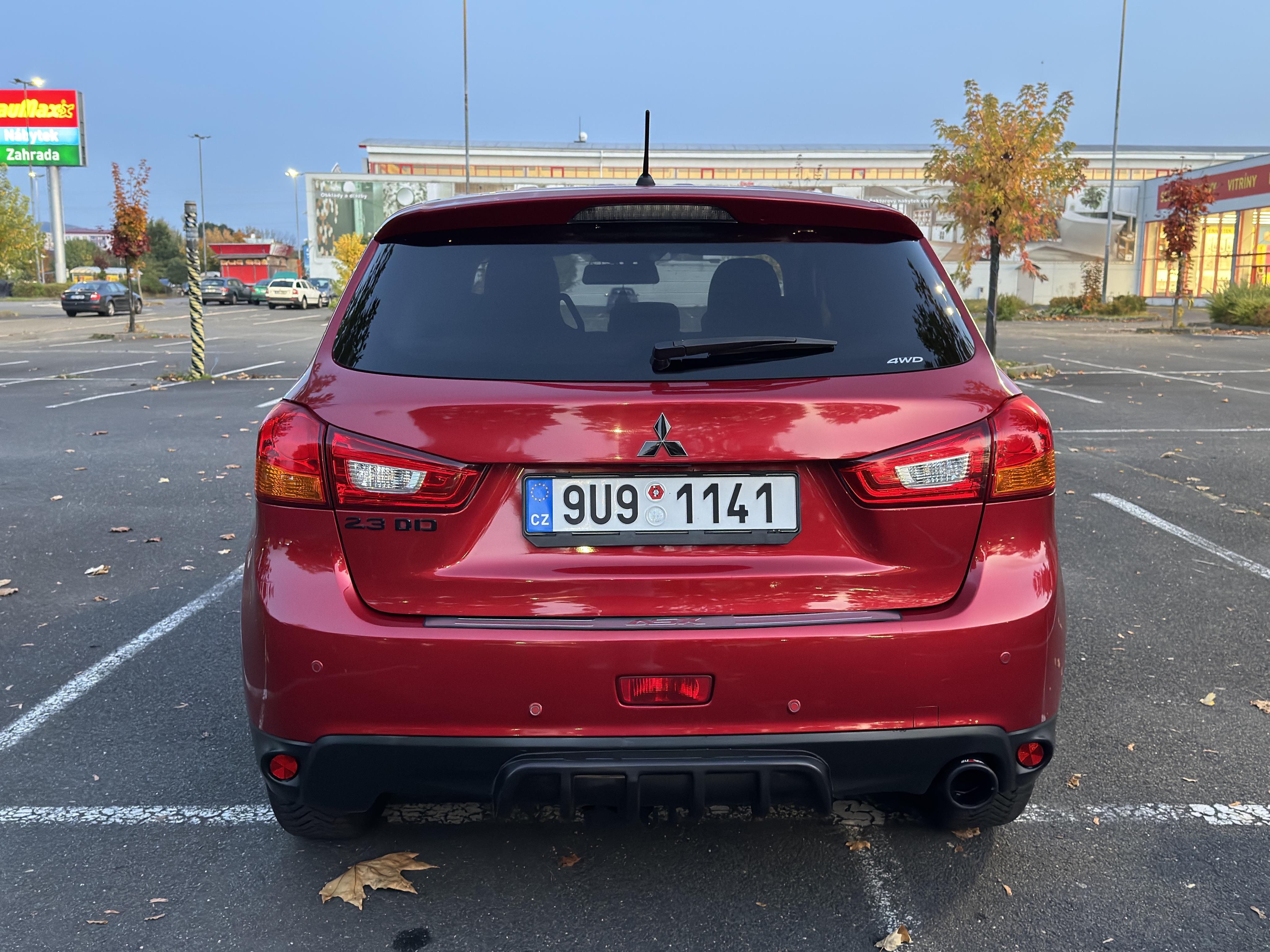 Mitsubishi ASX, 2.2 DI-D 150 k, 4×4, rok 2014 - fotka 4