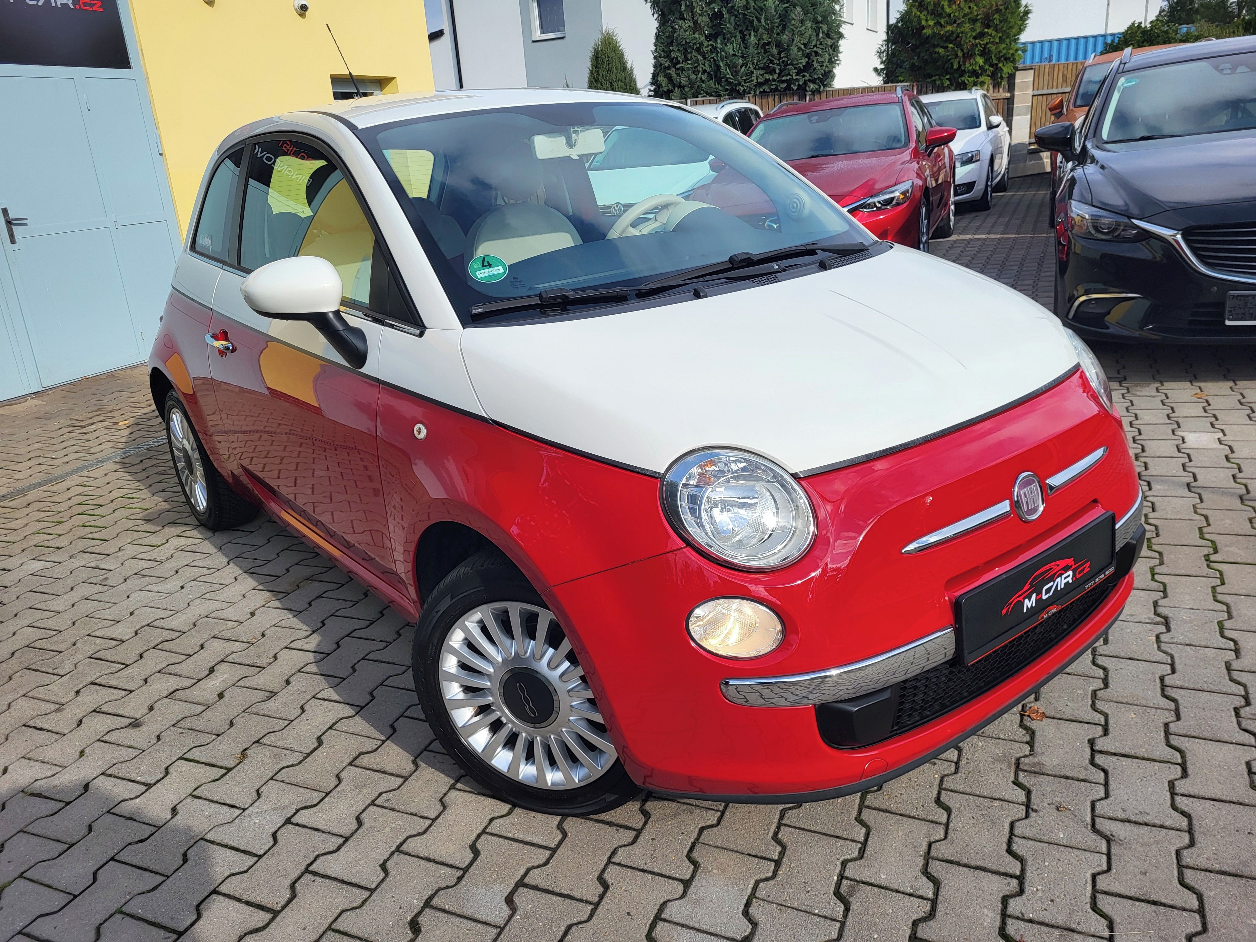 Fiat 500, 1.2 Bicolor, DIGI KLIMA, ALU - fotka 4