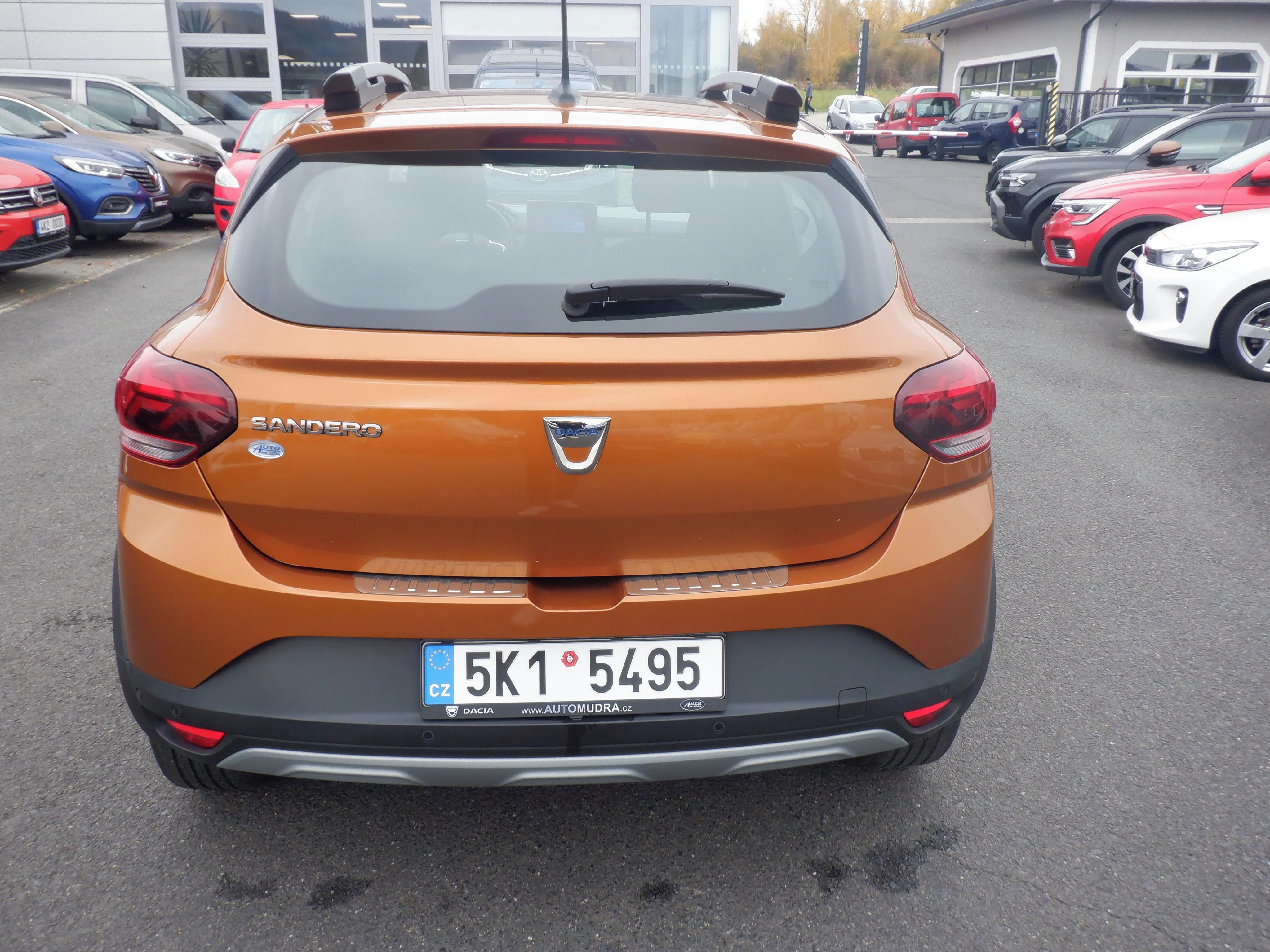 Dacia Sandero, 1.0 TCe Stepway,1.majitel,ČR - fotka 6