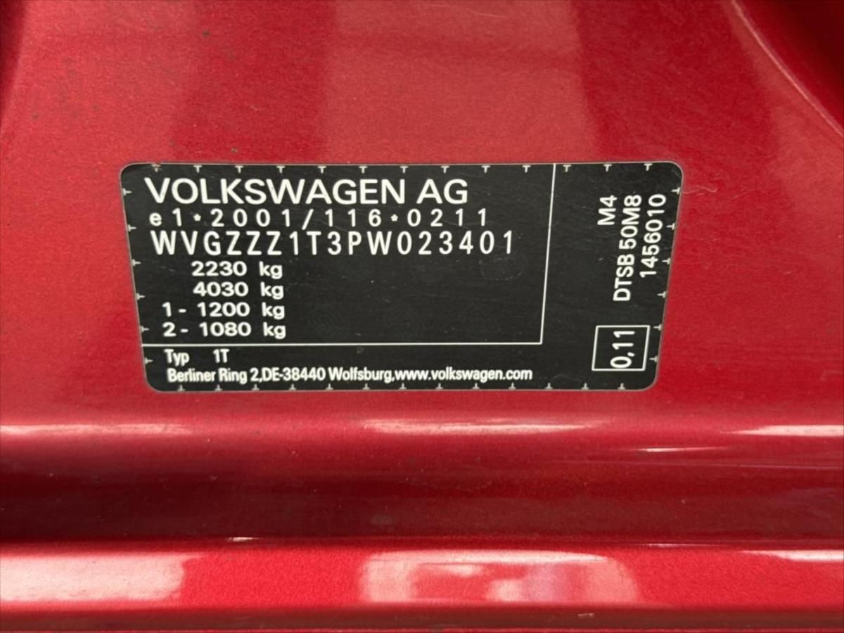 Volkswagen Touran, 2,0 TDI KAMERA - fotka 2