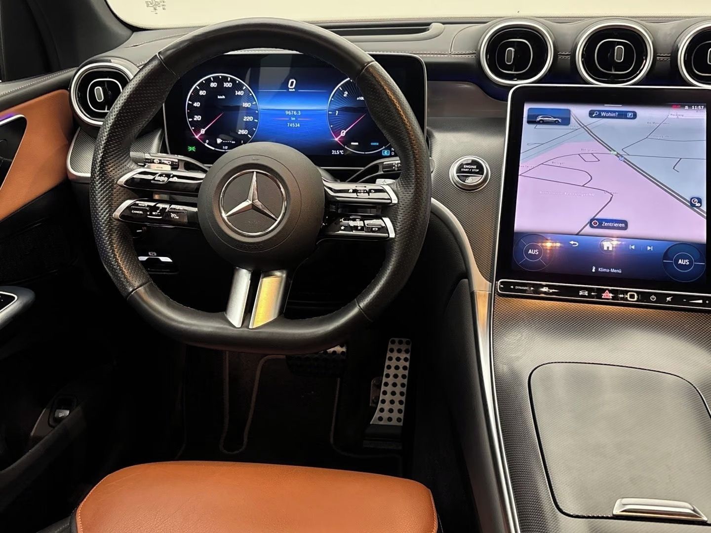 Mercedes-Benz GLC, 300 d 4M AMG Premium*Kůže* - fotka 6