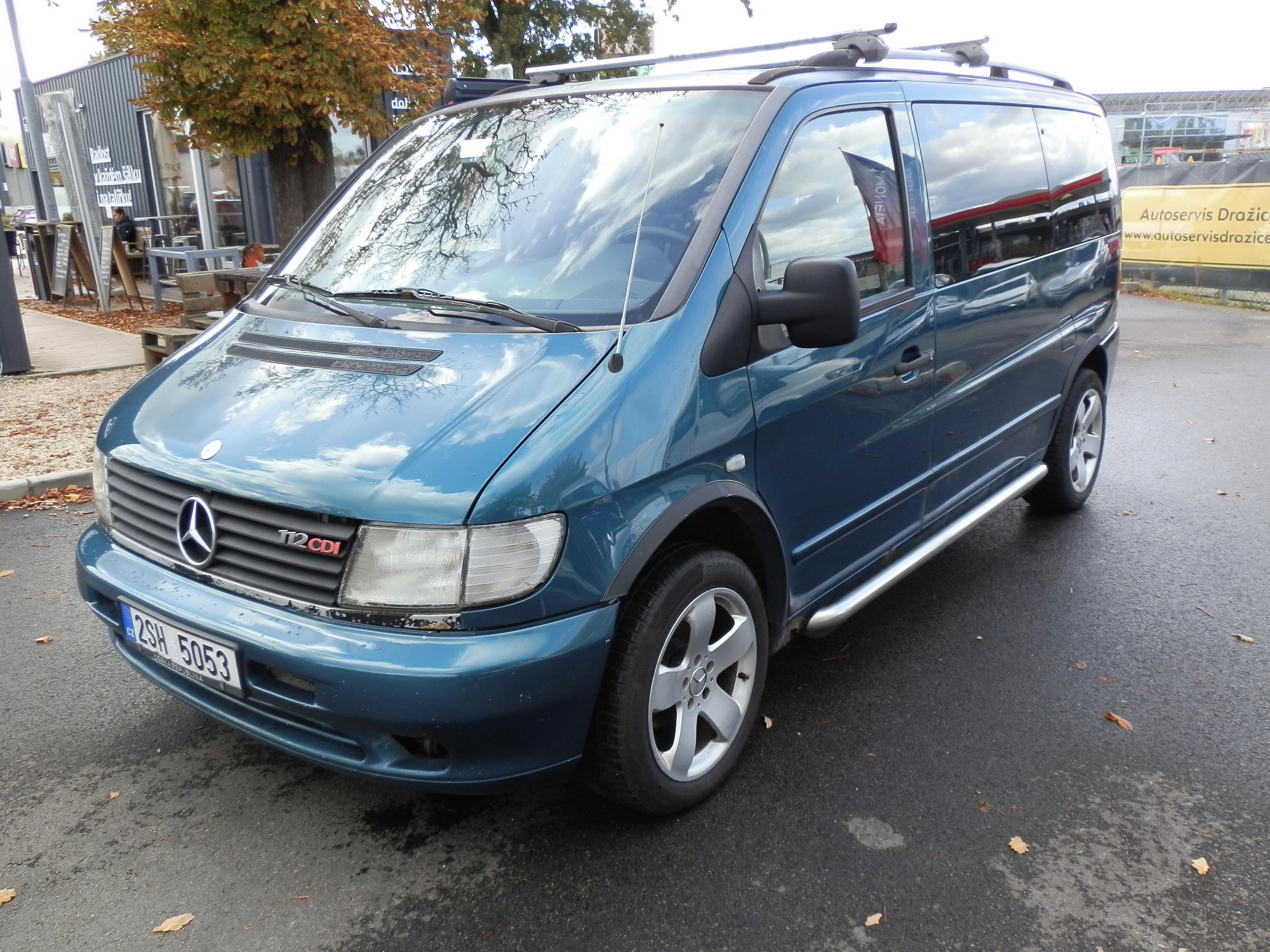 Mercedes-Benz Vito, 220 CDI, markýza, otoč.sedačky