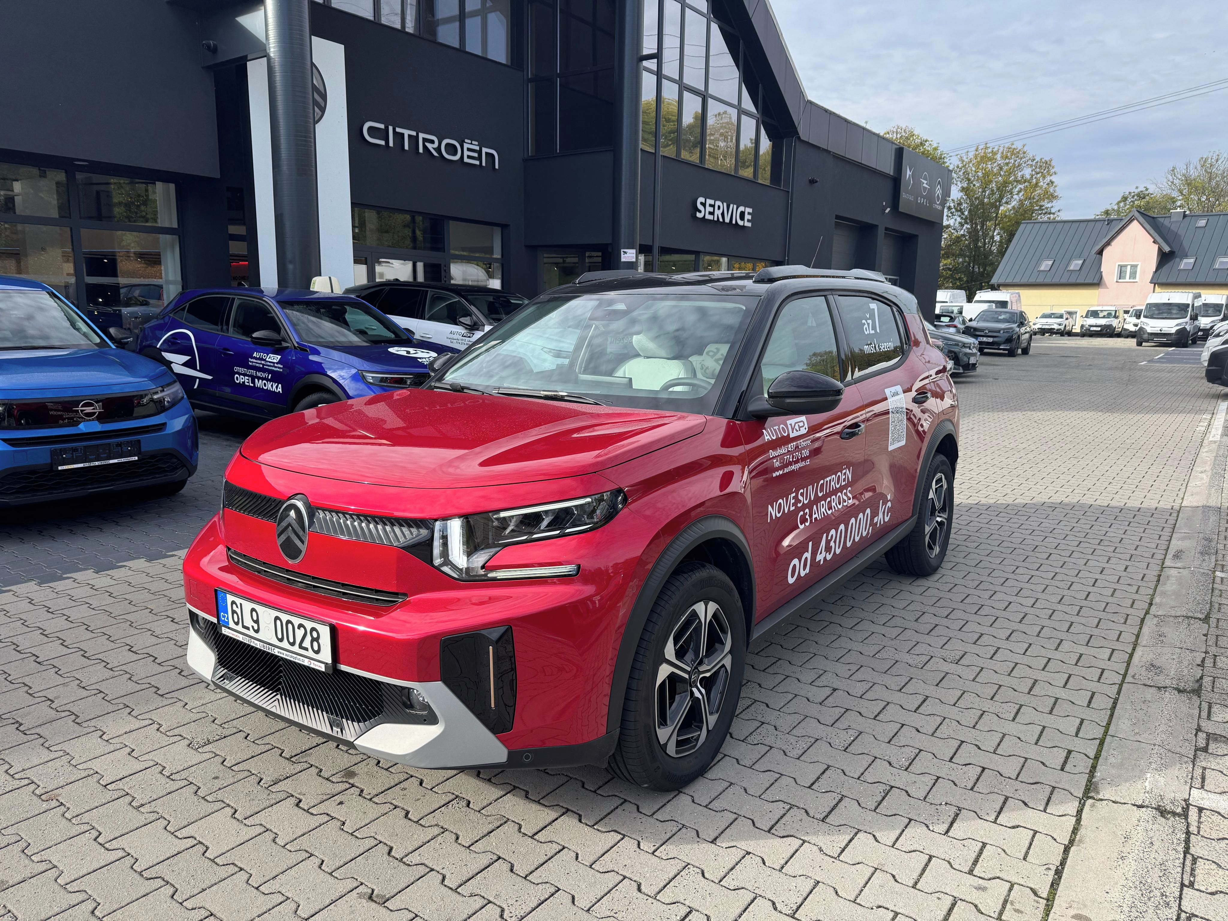 Citroën C3 Aircross, MAX Hybrid 145k, 7 míst