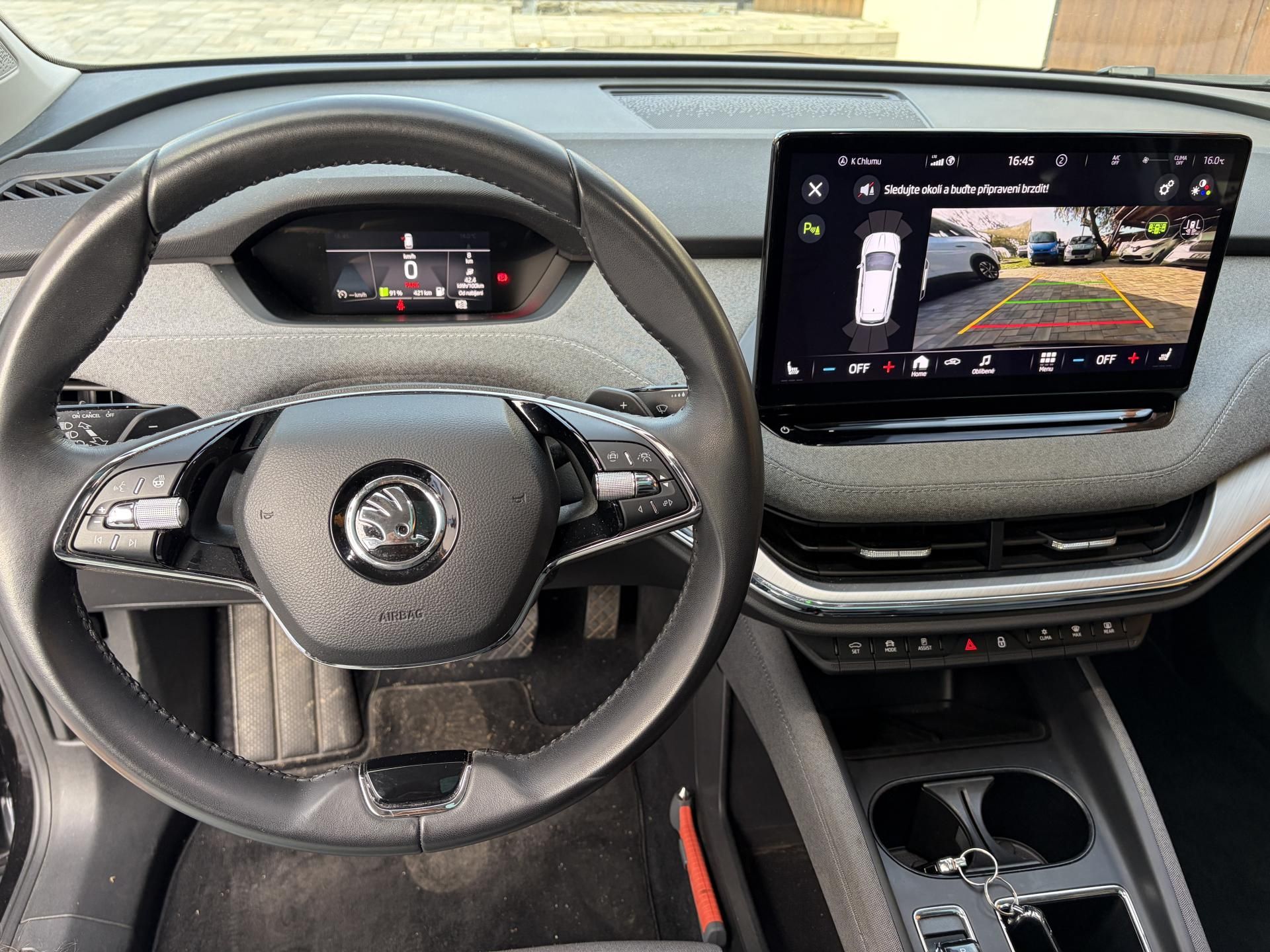 Škoda Enyaq, 80, SOH 90%,panorama, TČ - fotka 6